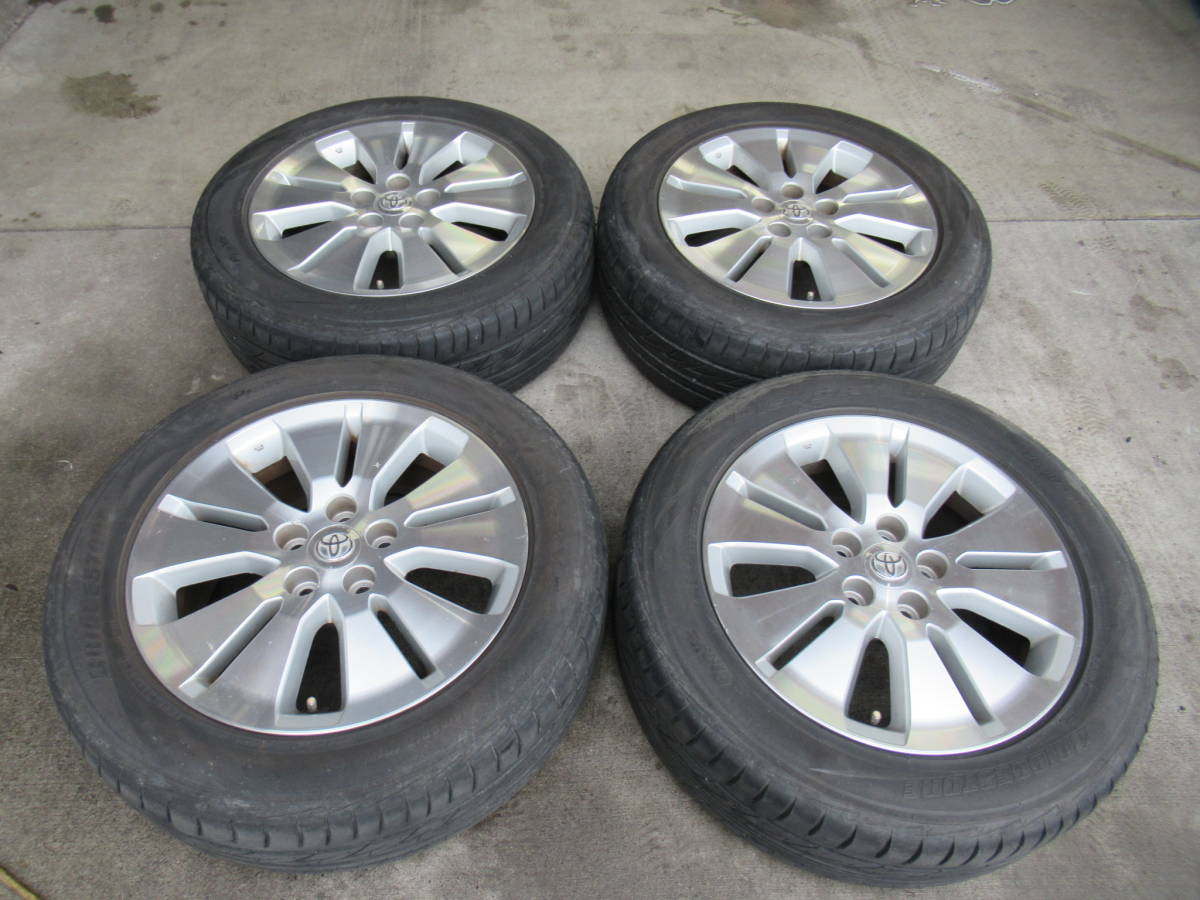 トヨタ アルファード ANH10 純正 ホイール 2019年製 BRIDGESTONE