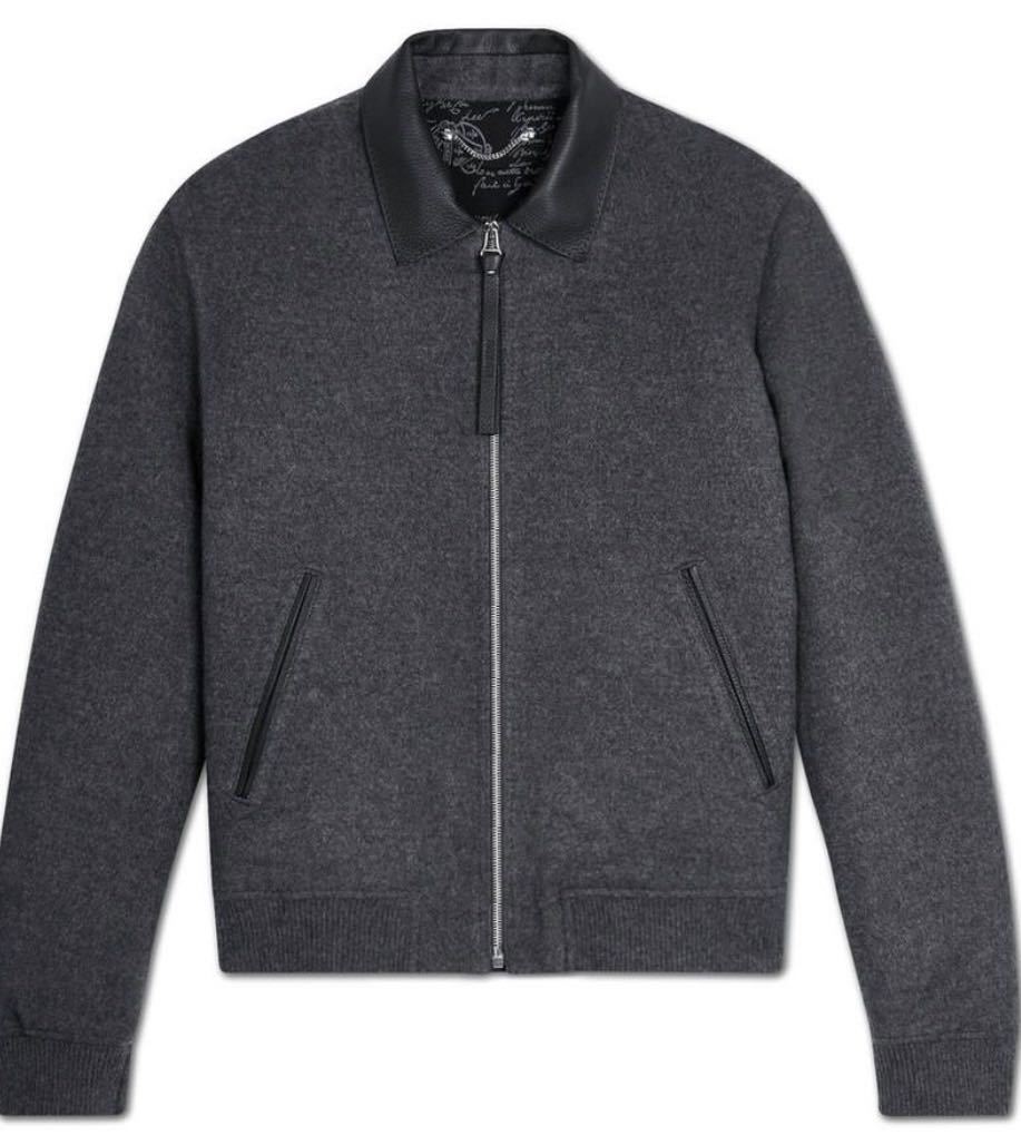 極美品 国内定価45万BERLUTI ベルルッティ レザーディティール付き