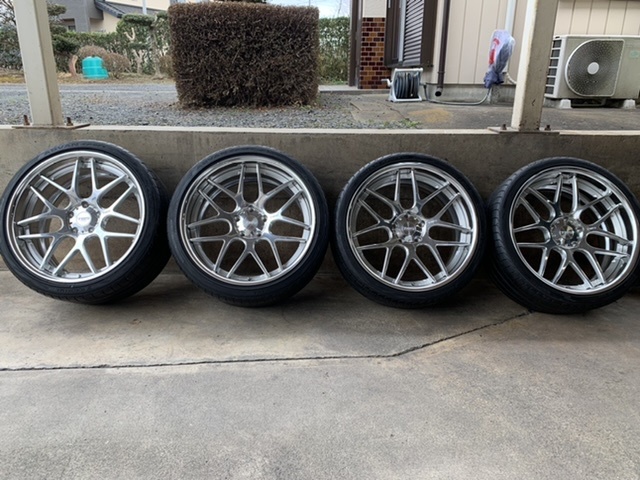 BMW TSW Reizend WX07 9.5J＋22/10.5J＋40 ADVANsportタイヤ付 F80M3 
