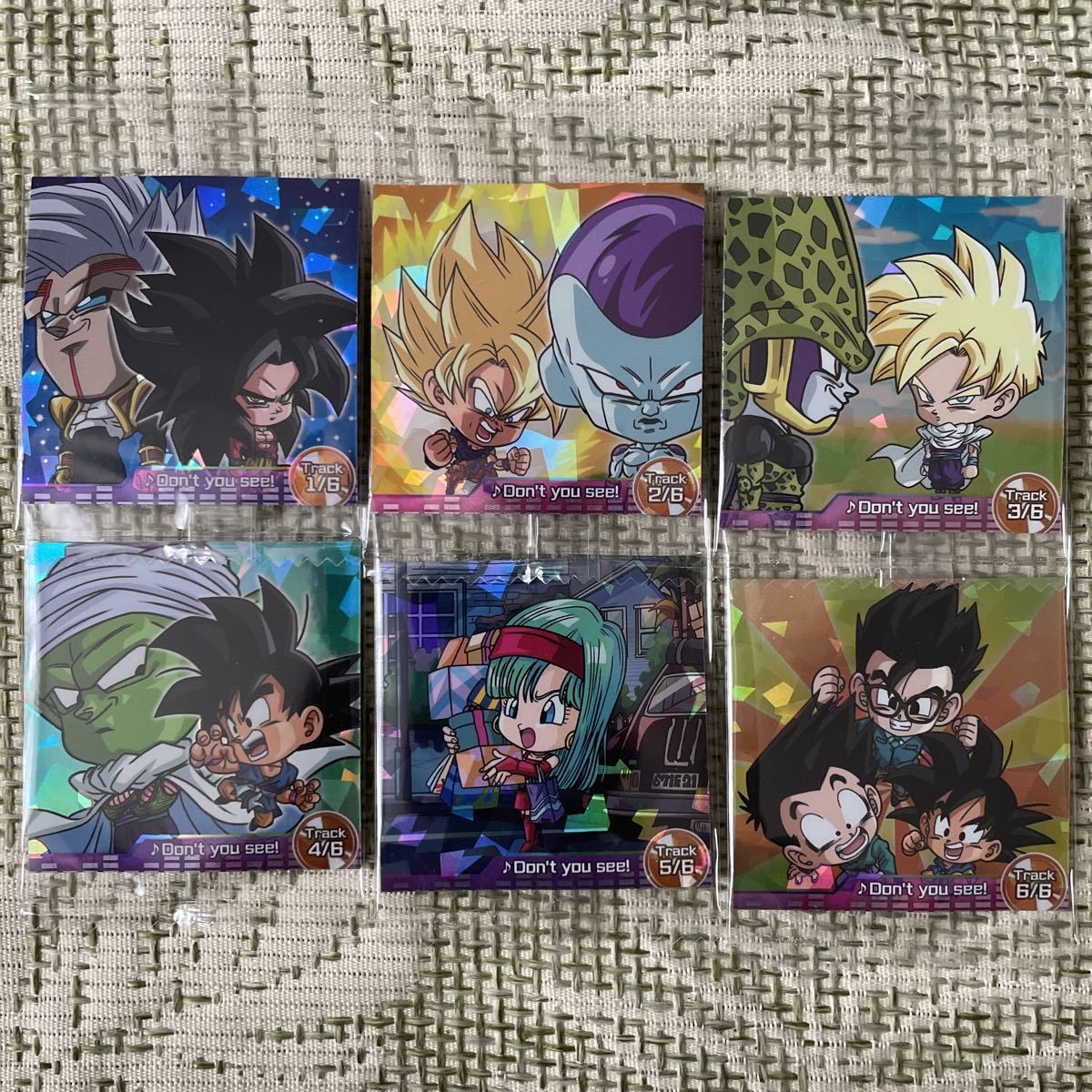 送料無料 新品未開封 ドラゴンボール 超戦士シールウエハース 全身全霊 