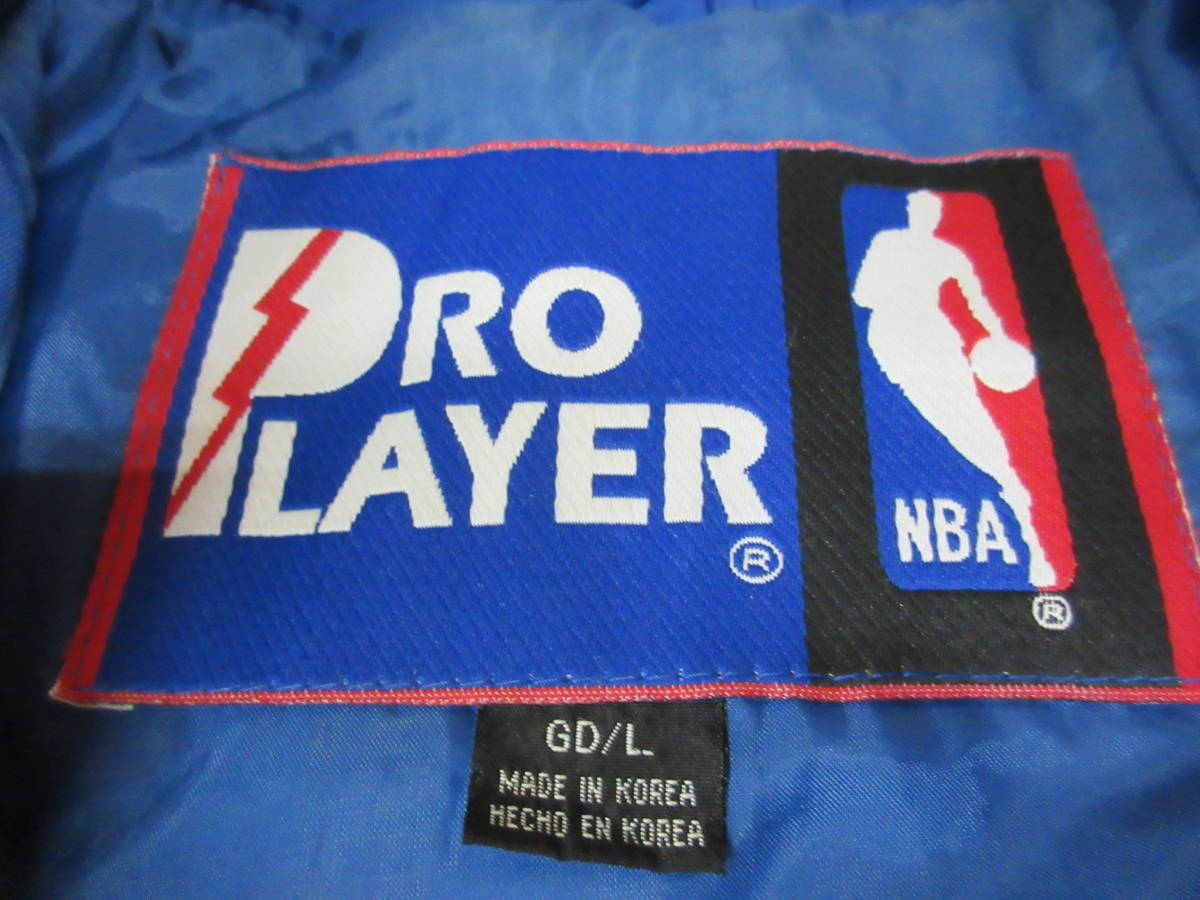 80s90s PRO PLAYER オーランドマジック ナイロンジャケット L 