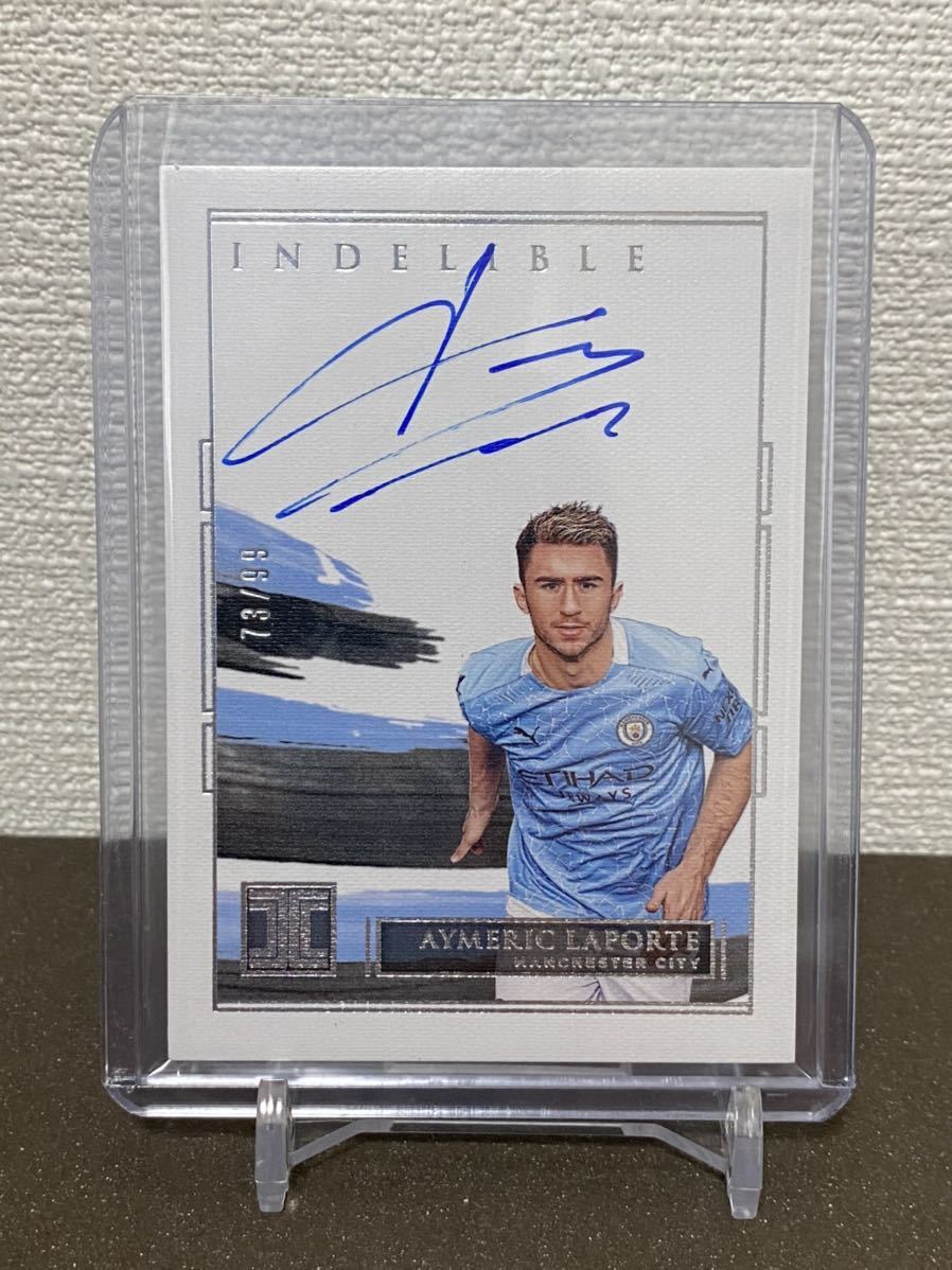 2020-21 Panini impeccable Aymeric Laporte アイメリク・ラポルテ 直 