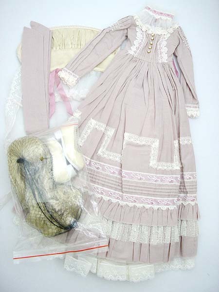 Myou Doll Delia アウトフィット 衣装セット ドレス 帽子 ウィッグ 