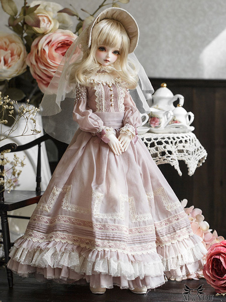 Myou Doll Delia アウトフィット 衣装セット ドレス 帽子 ウィッグ 
