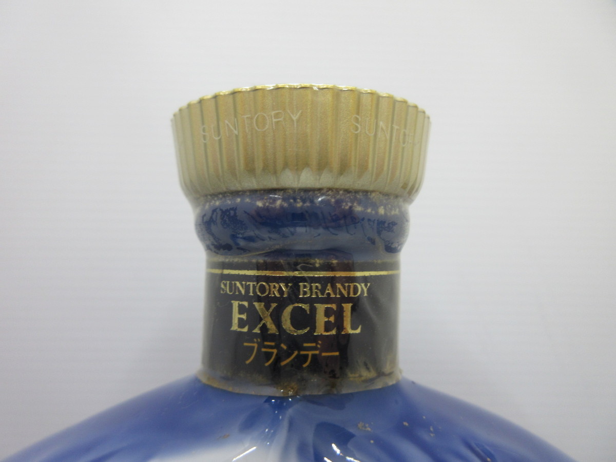 飲料・酒 サントリー ブランデー EXCEL 1989 クリスマスボトル
