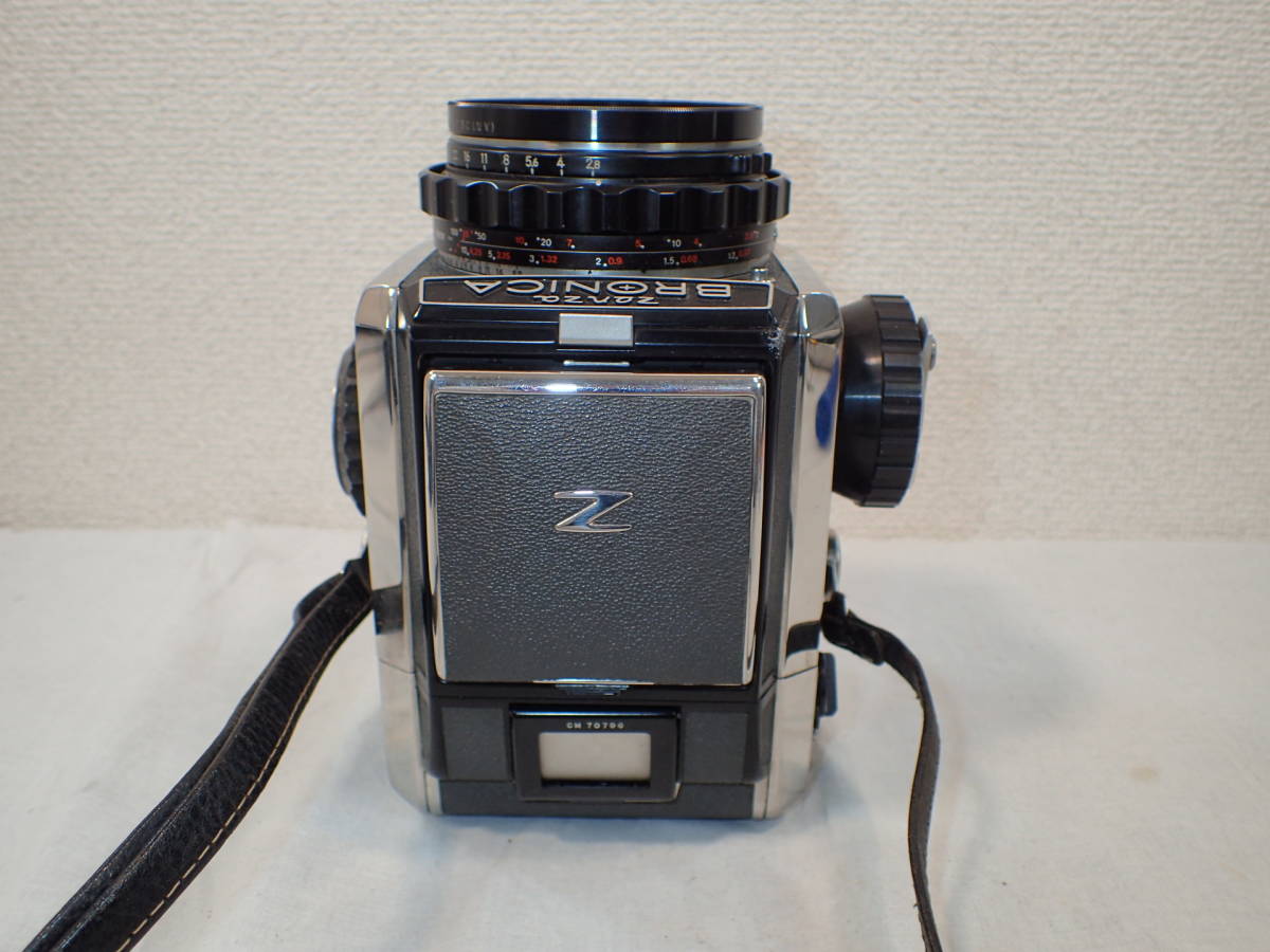 432☆ゼンザブロニカ Zenza BRONICA NIKKOR-P 1:2.8 f=7.5cm/1:4 f