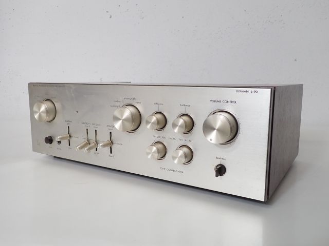 フルレストア！極上完動超美品！LUXMANプリメインアンプL-48X LUXMAN - フルレストア！極上完動超美品！LUXMANプリメインアンプL-48X