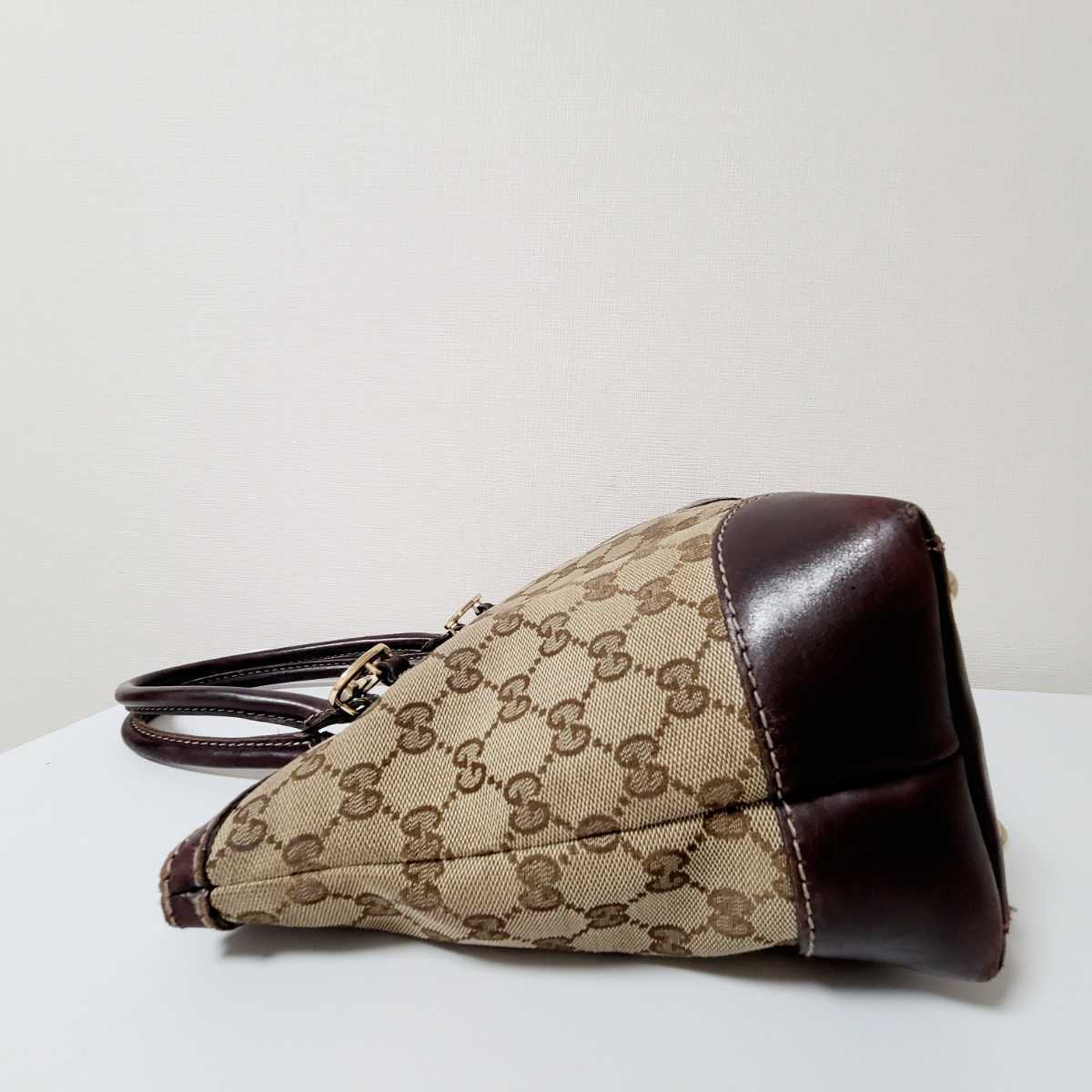グッチ GUCCI GGキャンバス GG柄 長財布 ラブリーハート ハート レザー ハンドバッグ キャンバス×レザー ハートビット Wホック ホワイト バッグGUCCI キャンバス 245727の買取実績