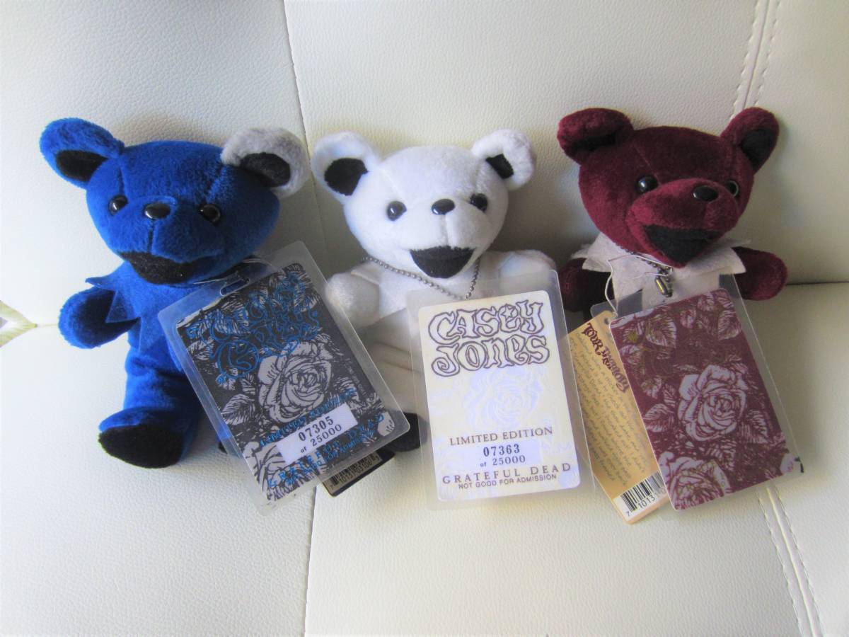 ☆ シリアルナンバー入り「Grateful Dead Bean Bear collectibles 
