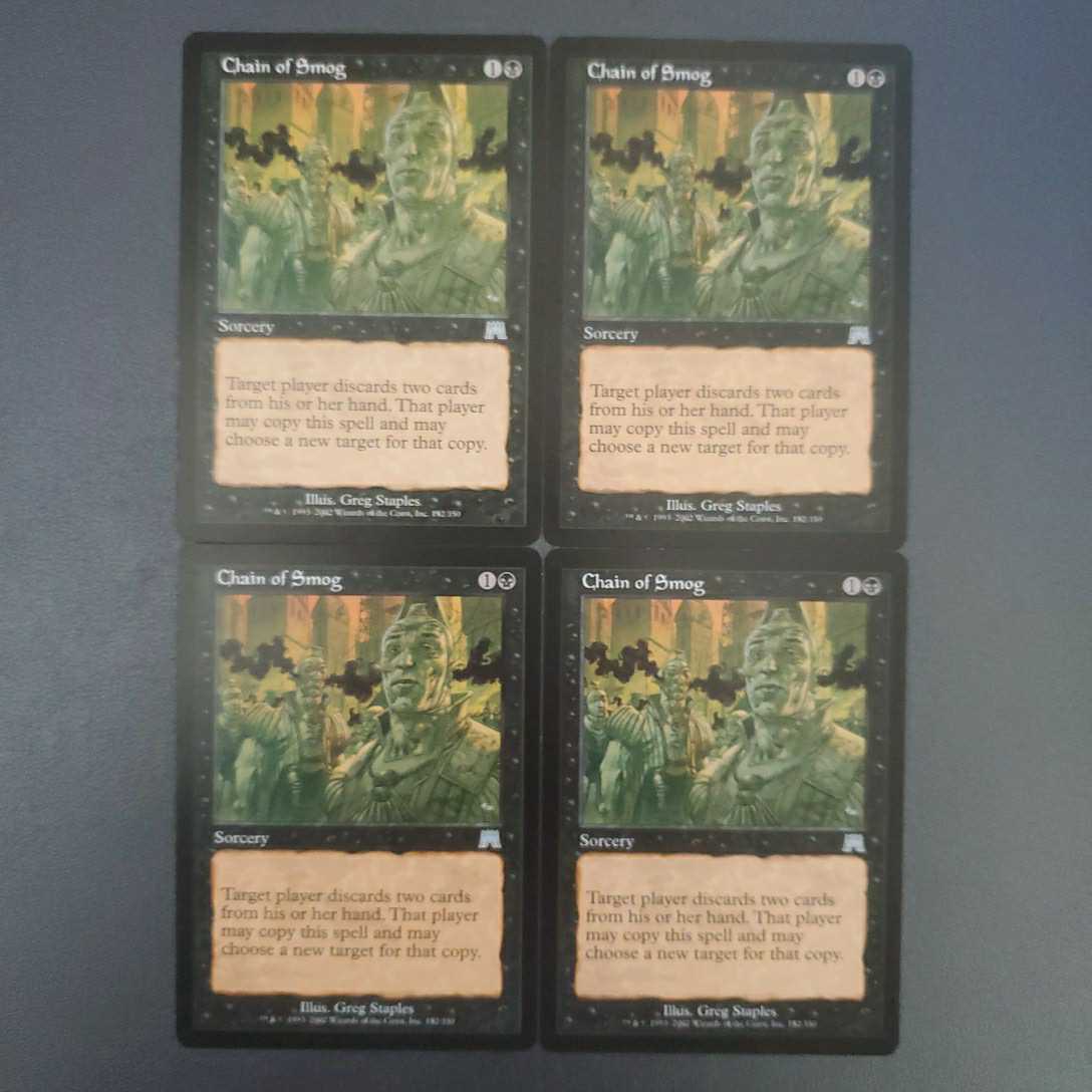 MTG 煙霧の連鎖　ONS 英語　4枚セット