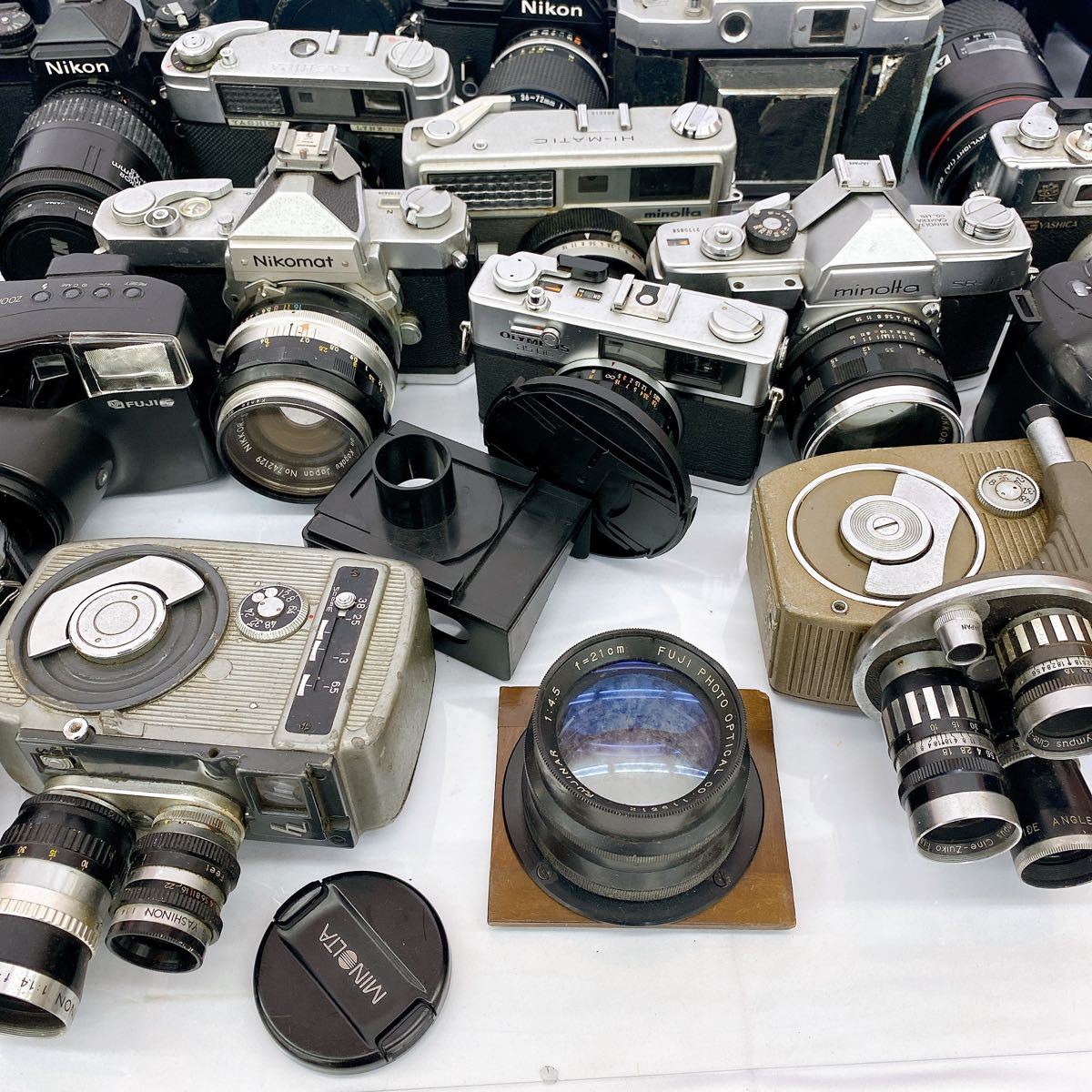 Canon キヤノン A-1 カメラ + NFD 28mm 1:2.8 レンズ 整備済・完