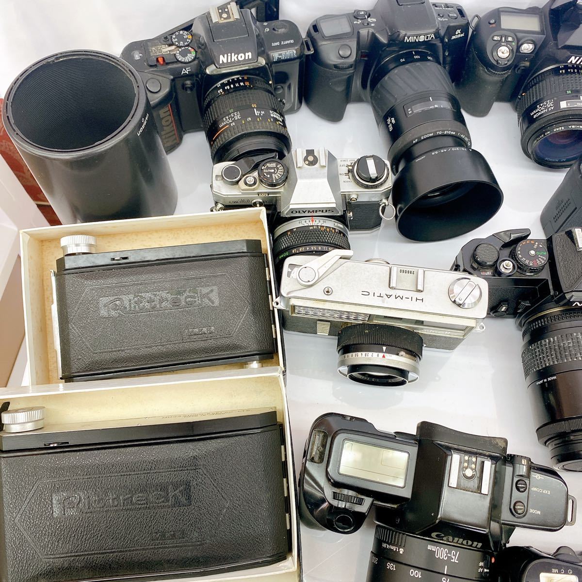 Canon キヤノン A-1 カメラ + NFD 28mm 1:2.8 レンズ 整備済・完