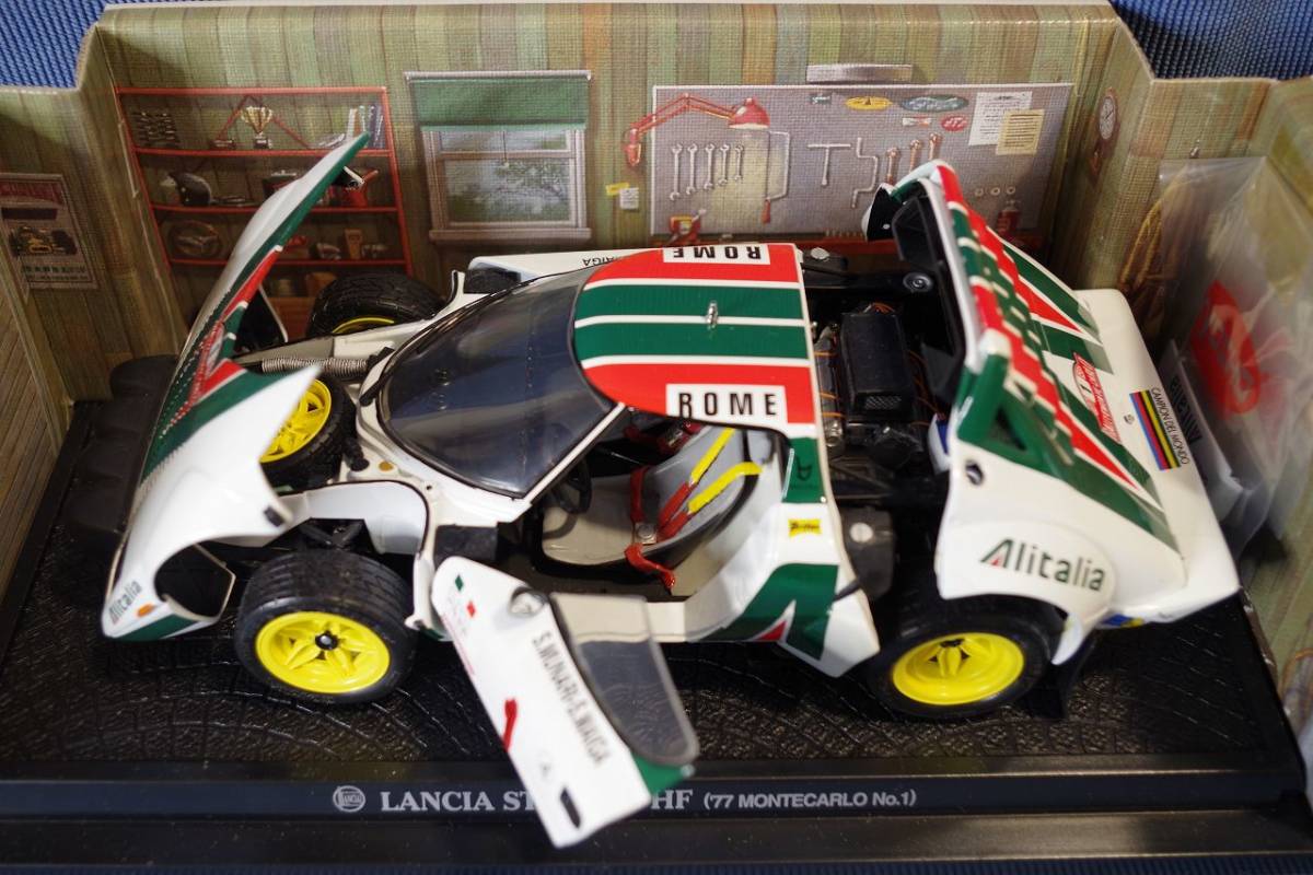 Kyosho 1/18 Lancia Stratos HF Rally 75 – Monte Carlo #14 – Occasion