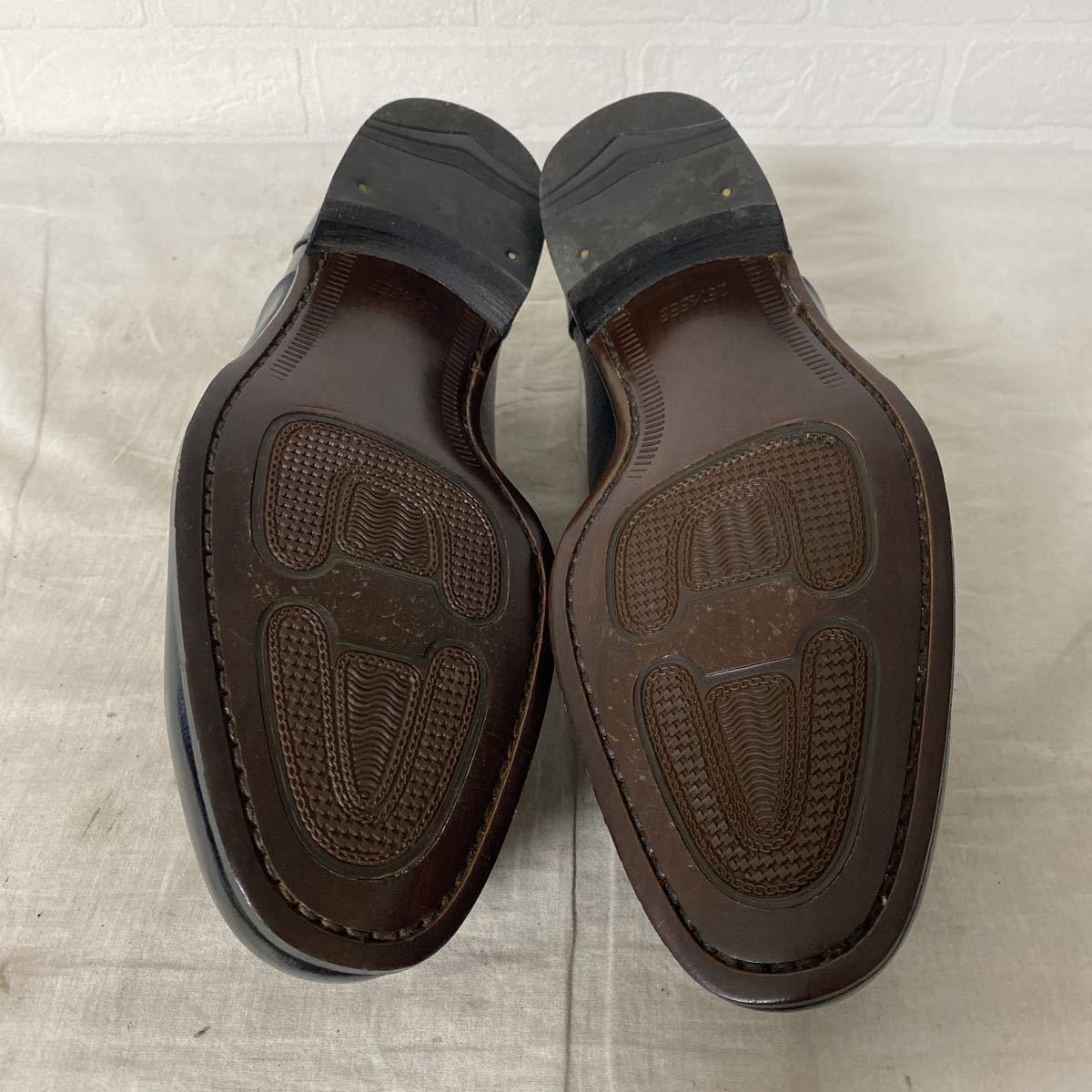 2383☆ pierre cardin ピエールカルダン スリッポン ローファー レザー 