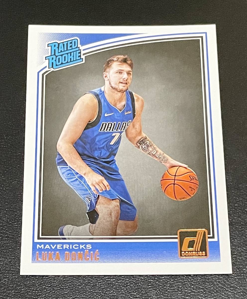 Luka Doncic 2018-19 Panini Donruss Rated Rookie Card！！ルカ