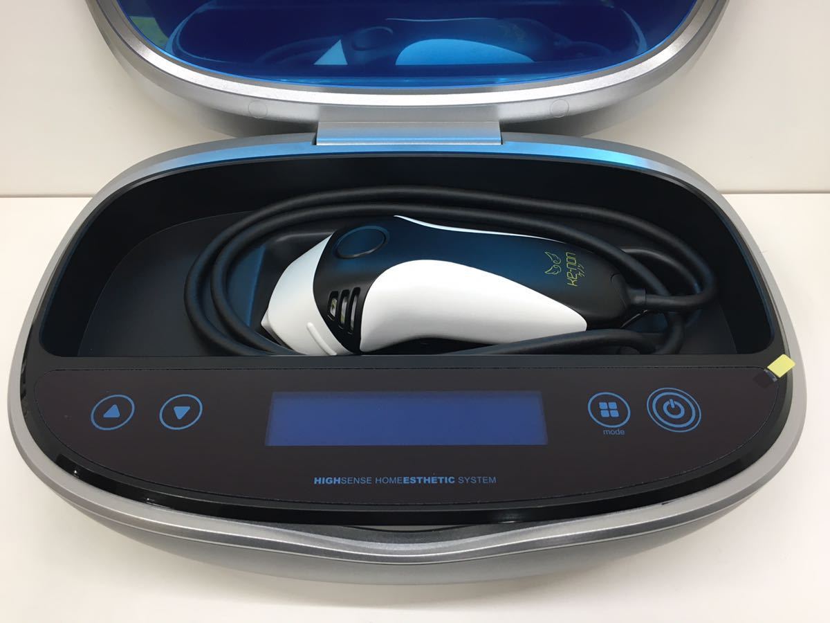 ke-non ケノン 脱毛器 NIPL-2080 Ver.8.0 2020年製 ブラック エムテック