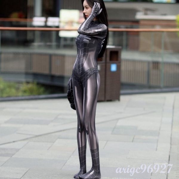 P002 ｘｘｌサイズ スパイダーマンコスプレ ゲームキャラクター コスチューム レースクイーン 全身タイツ ボディスーツ 黒 レースクイーン 売買されたオークション情報 Yahooの商品情報をアーカイブ公開 オークファン Aucfan Com
