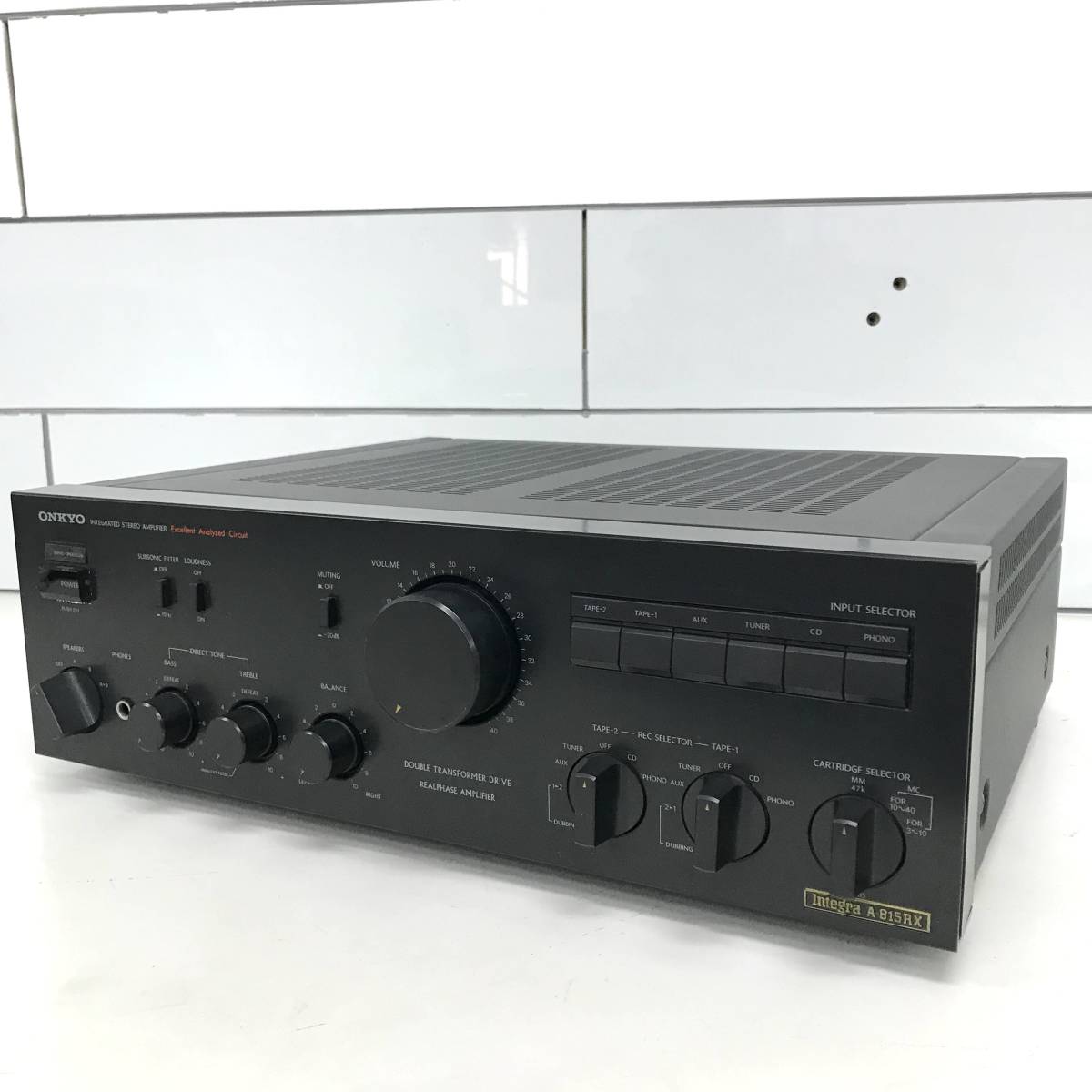 新作入荷，お買い得 ONKYO オンキョー ステレオアンプ Integra A-815RX