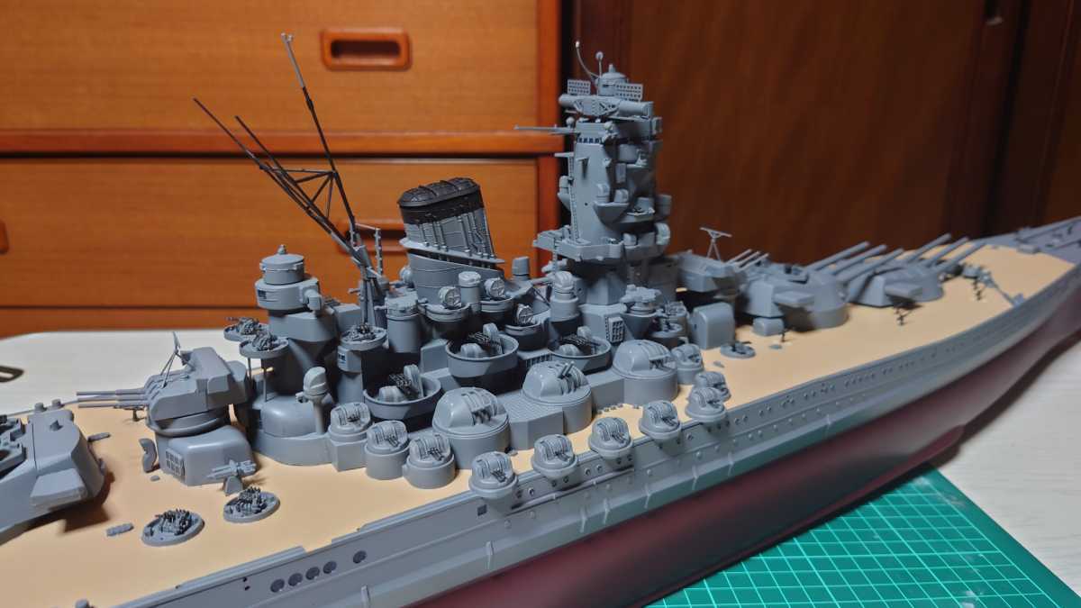 1/250 大和 (Arii)RC改造 フルセット アリイ 1／250 戦艦大和 RC改造