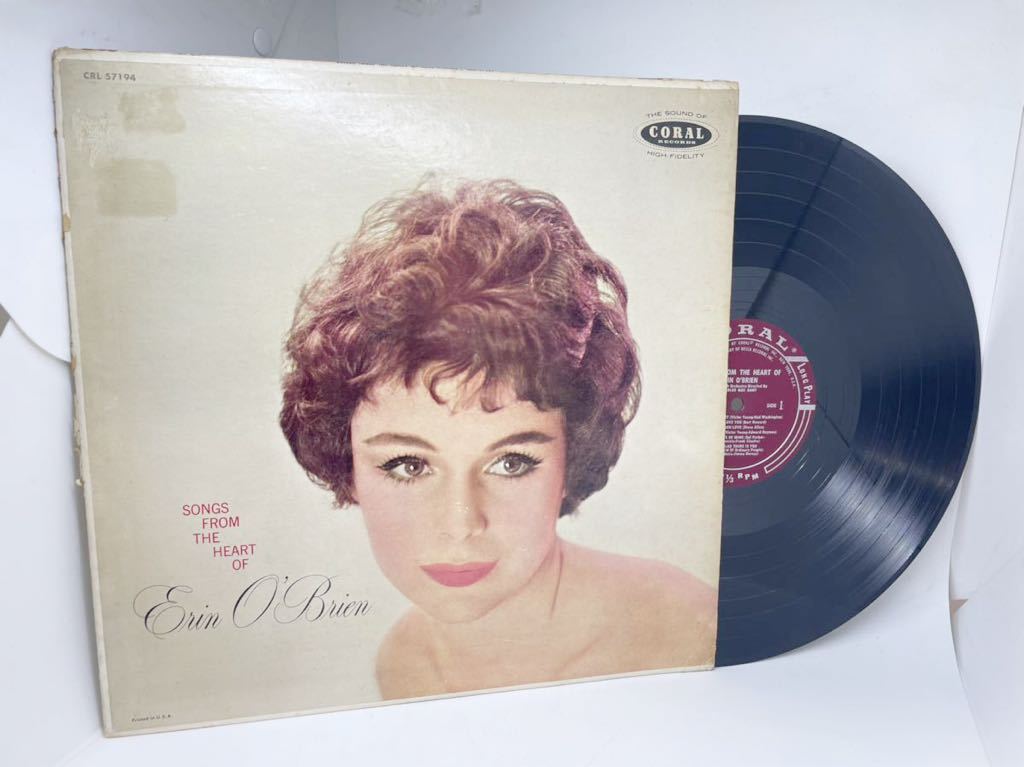 最新作，新品 X-437 Erin O'Brien Songs From The Heart Of Erin O'Brien/US盤/CORAL:CRL57194/JAZZ(ジャズ一般)｜売買されたオークション情報、yahooの商品情報をアーカイブ公開 - オークファン ジャズ一般