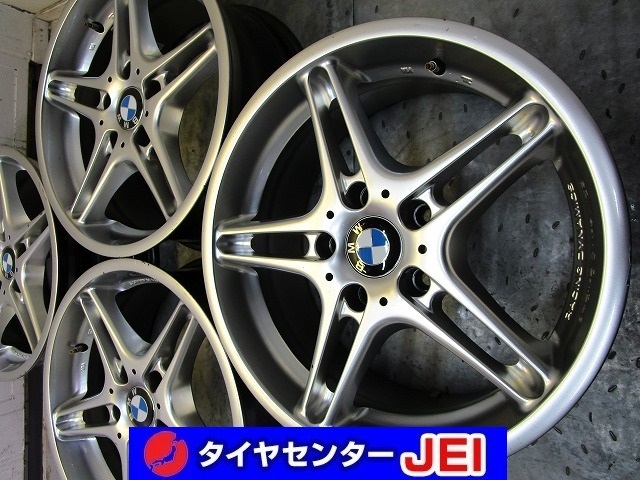 17インチ BMW レーシングダイナミクス 7.5J+34 PCD:120 中古アルミ 