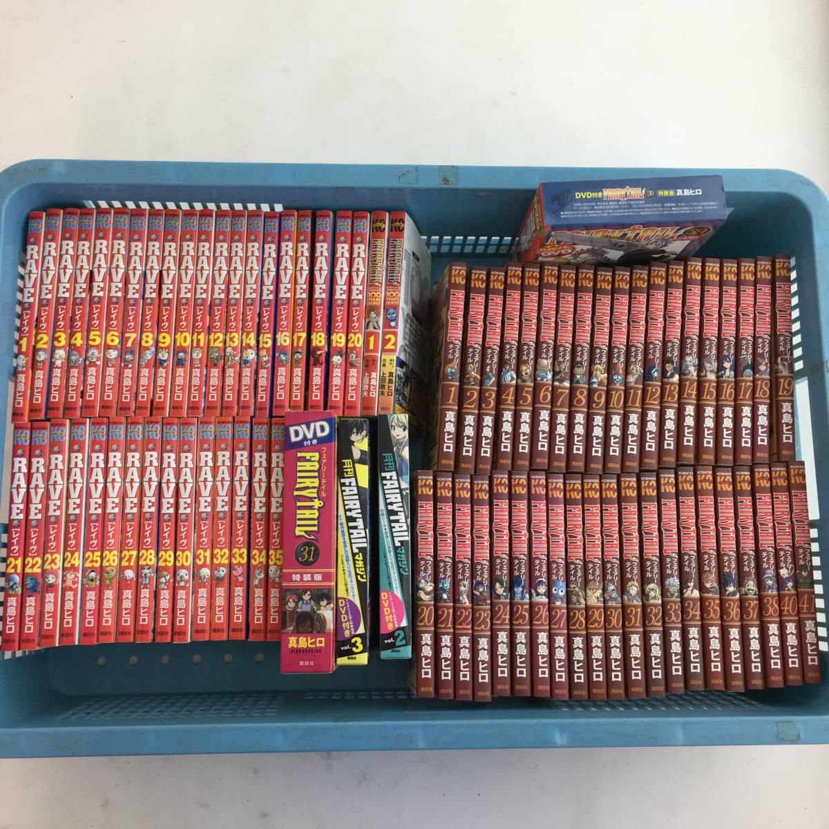 Fairy Tail フェアリーテイル 1 41巻 Rave レイヴ 全35巻 5冊 真島ヒロ 講談社 コミック 品 少年 売買されたオークション情報 Yahooの商品情報をアーカイブ公開 オークファン Aucfan Com