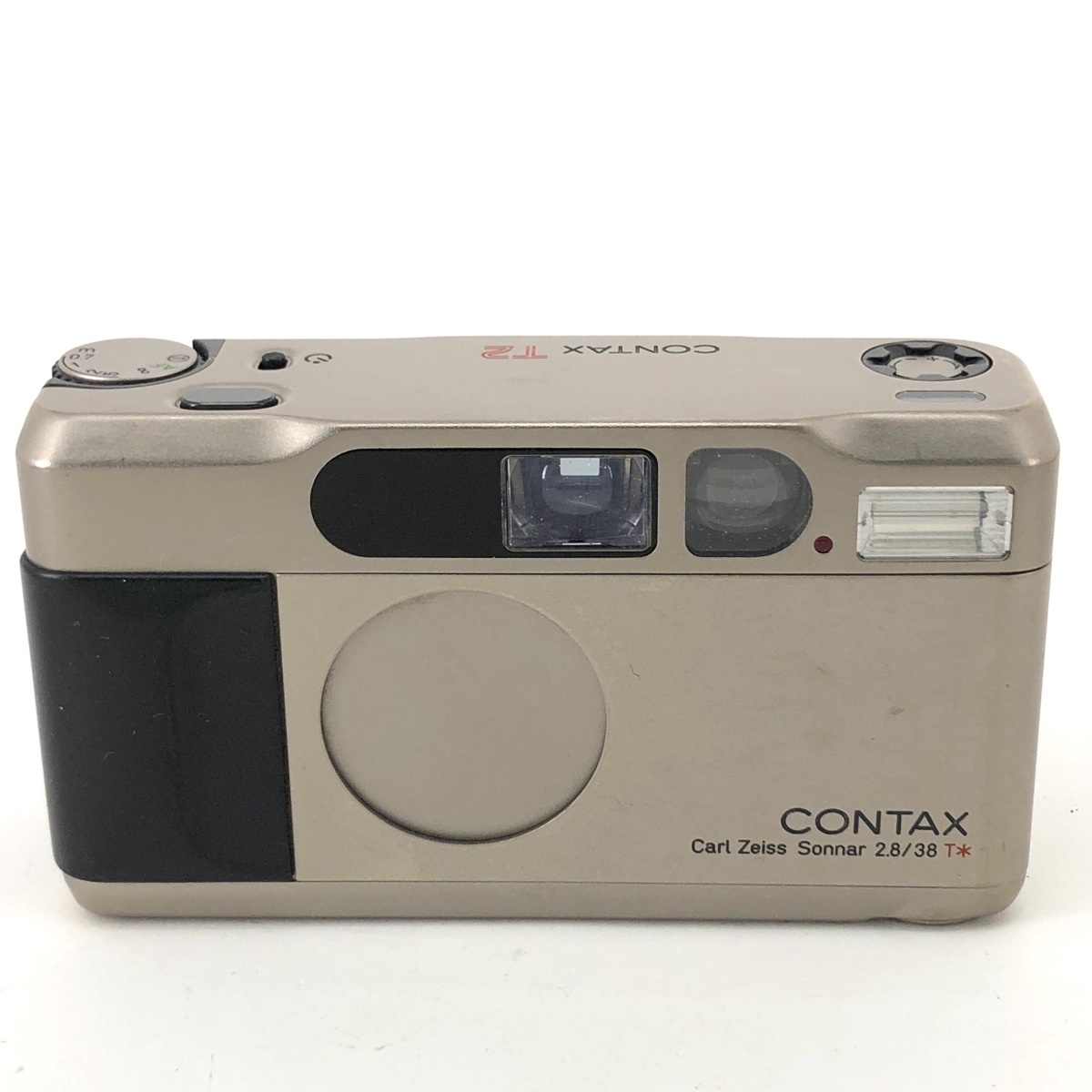 コンタックス CONTAX T2 シルバー Carl Zeiss T* Sonnar 38mm F2.8 
