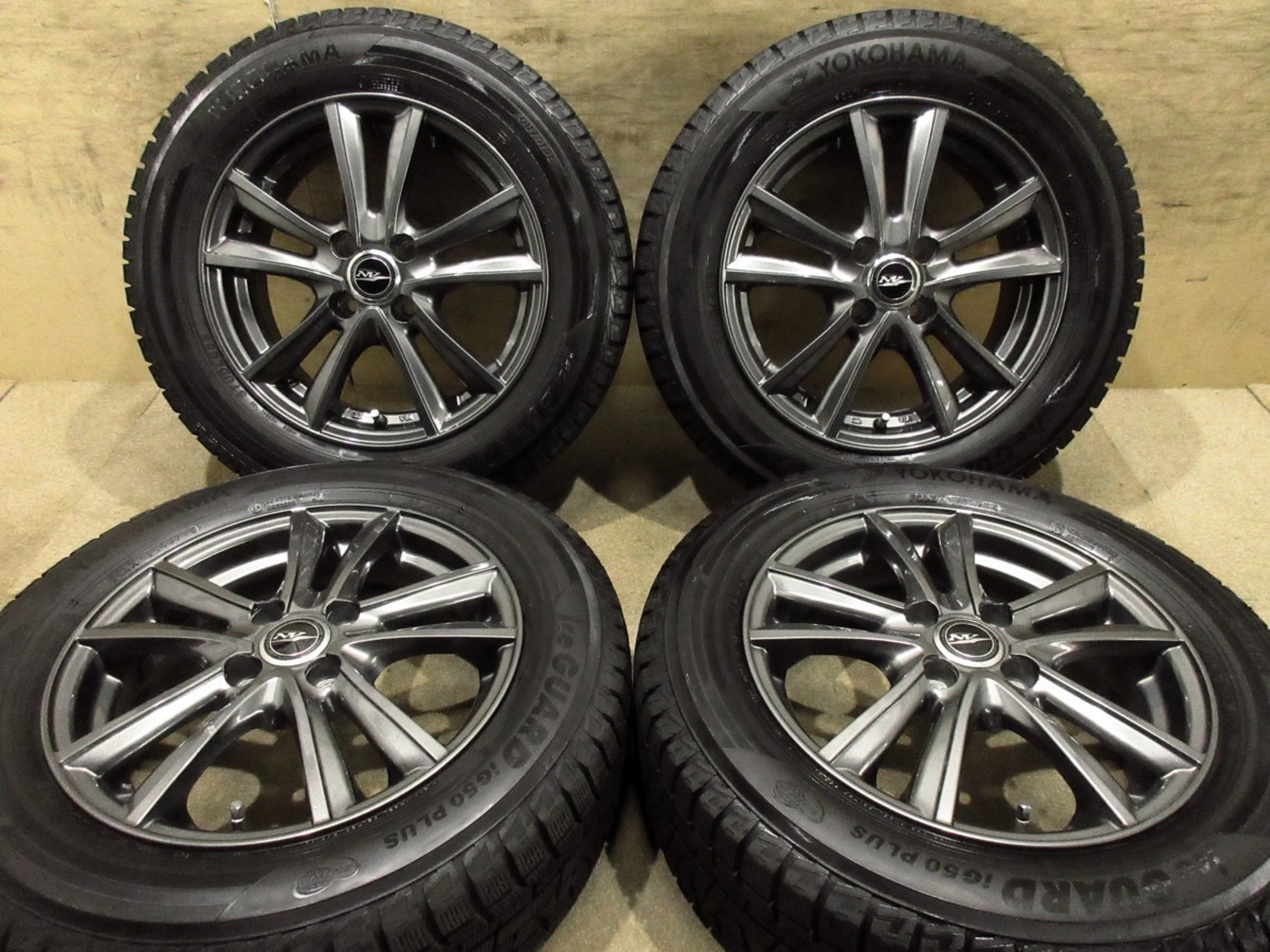 全国無料，人気 超バリ溝 Weds NIRVANA 5.5J+42 PCD100-4穴 ヨコハマ IG50 PLUS 185/65R15 2018年後半 スタッドレス ノート GP3 GB3 GB4 フリード 等(スタッドレスタイヤ)｜売買されたオークション情報、yahooの商品情報をアーカ 4穴