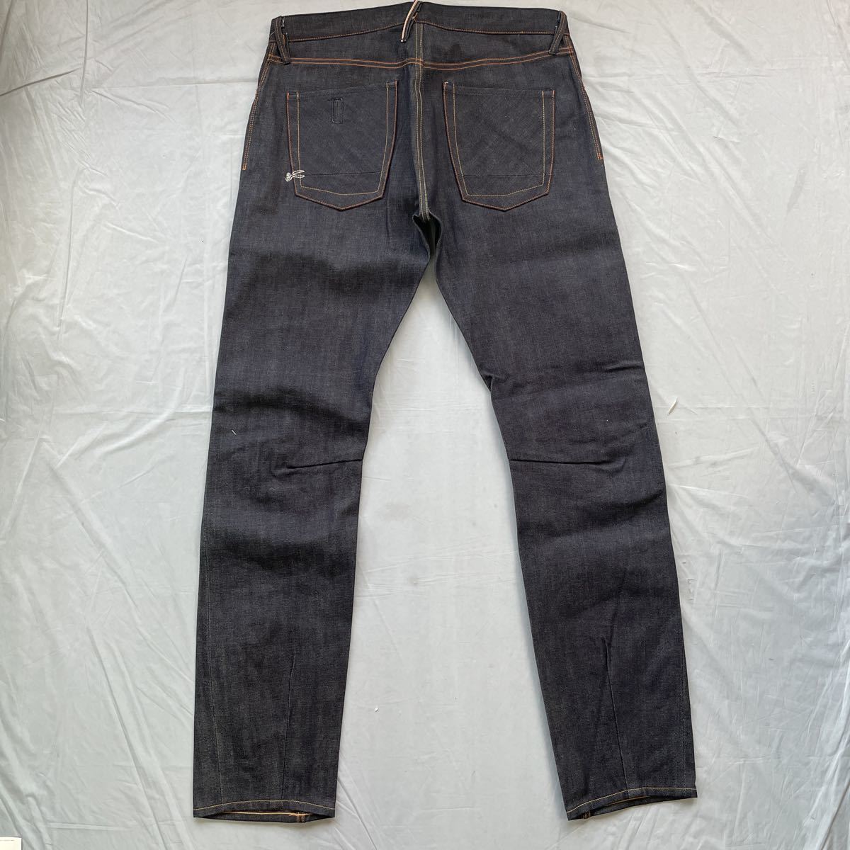 即決☆DENHAMデンハム☆CUTTERリジッドデニム【W32×L34】セルビッジ赤  