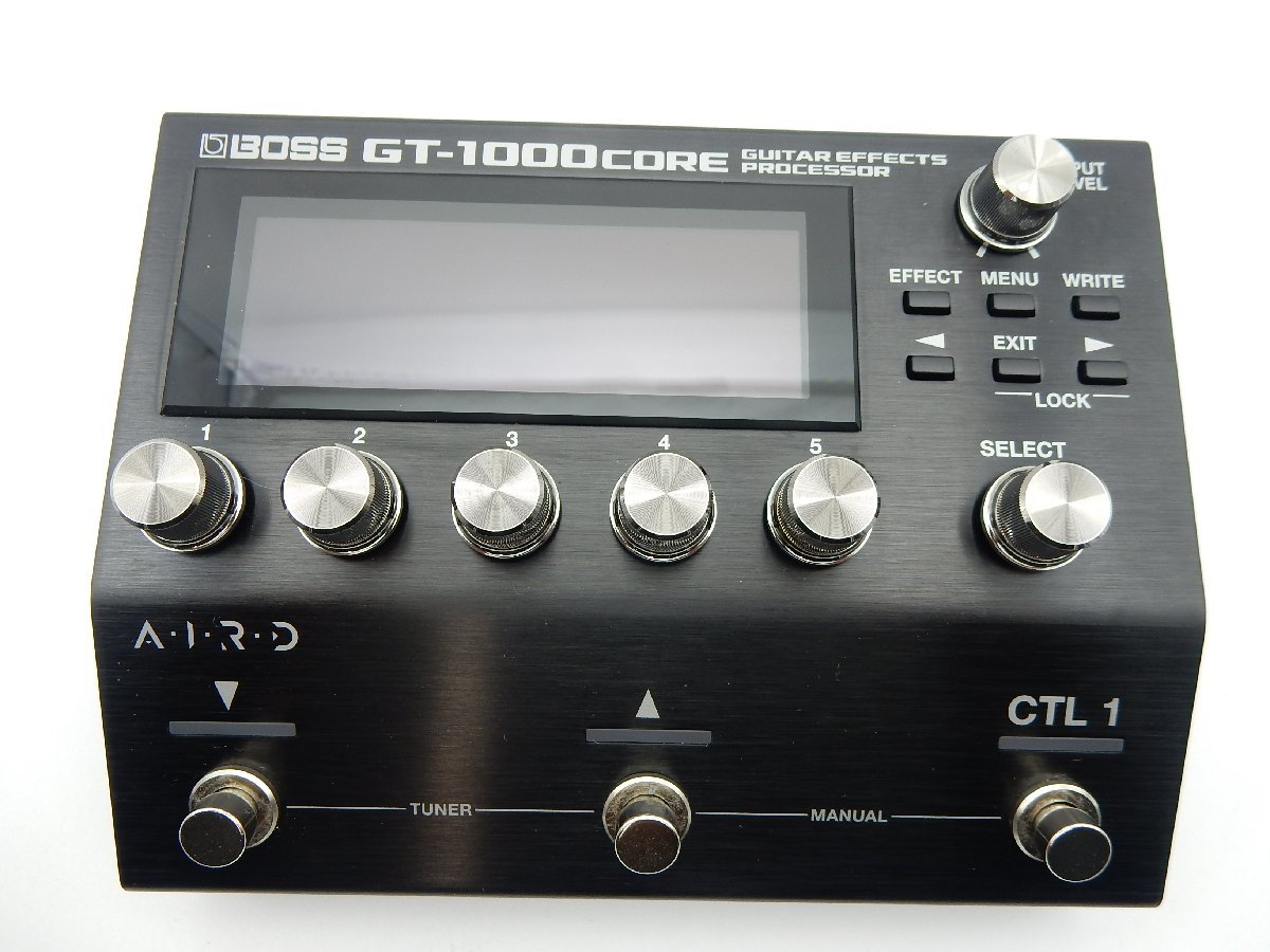 美品 BOSS GT-1000CORE マルチエフェクター GUITAR EFFECTS PROCESSOR 