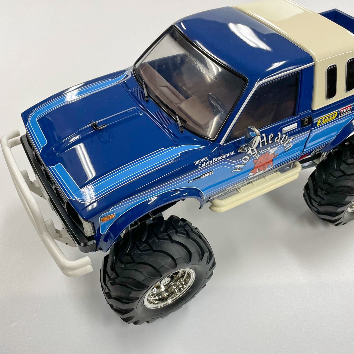 タミヤ 1/10RC トヨタ ハイラックス4WD ハイリフト（RN36）完成済み