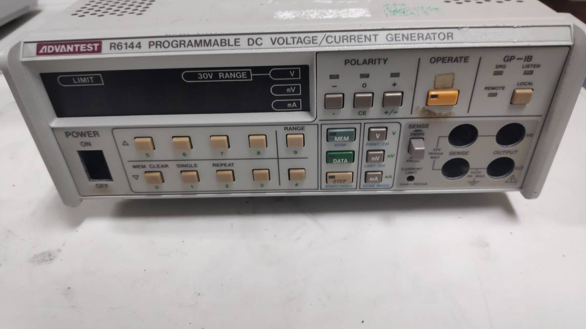アドバンテスト / ADVANTEST / プログラマブル直流電圧電流発生装置