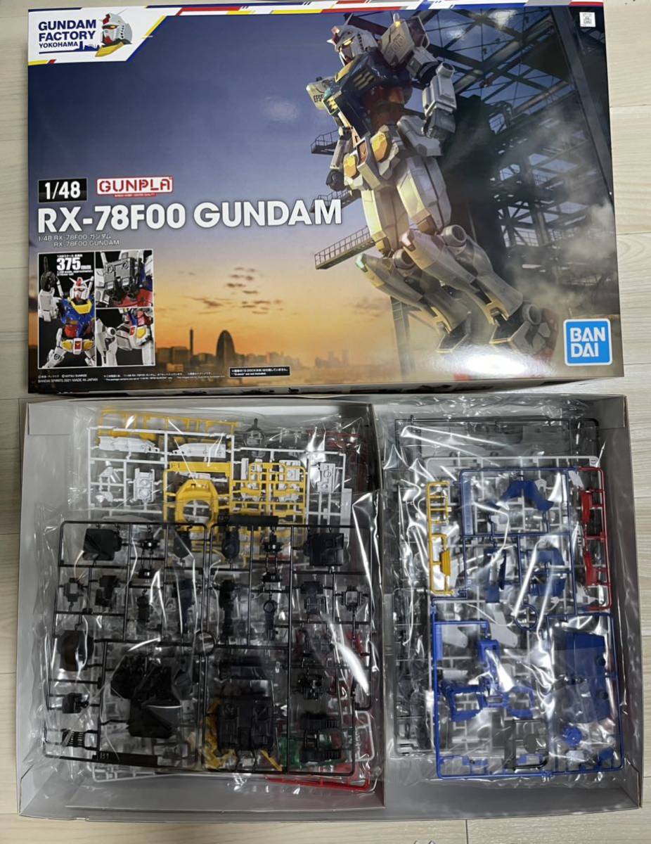Gundam Factory Yokohama 1 48 Rx 78f00 ガンダム 横浜ガンダムファクトリー ガンダムベース 限定出品 機動戦士 ガンダム 売買されたオークション情報 Yahooの商品情報をアーカイブ公開 オークファン Aucfan Com