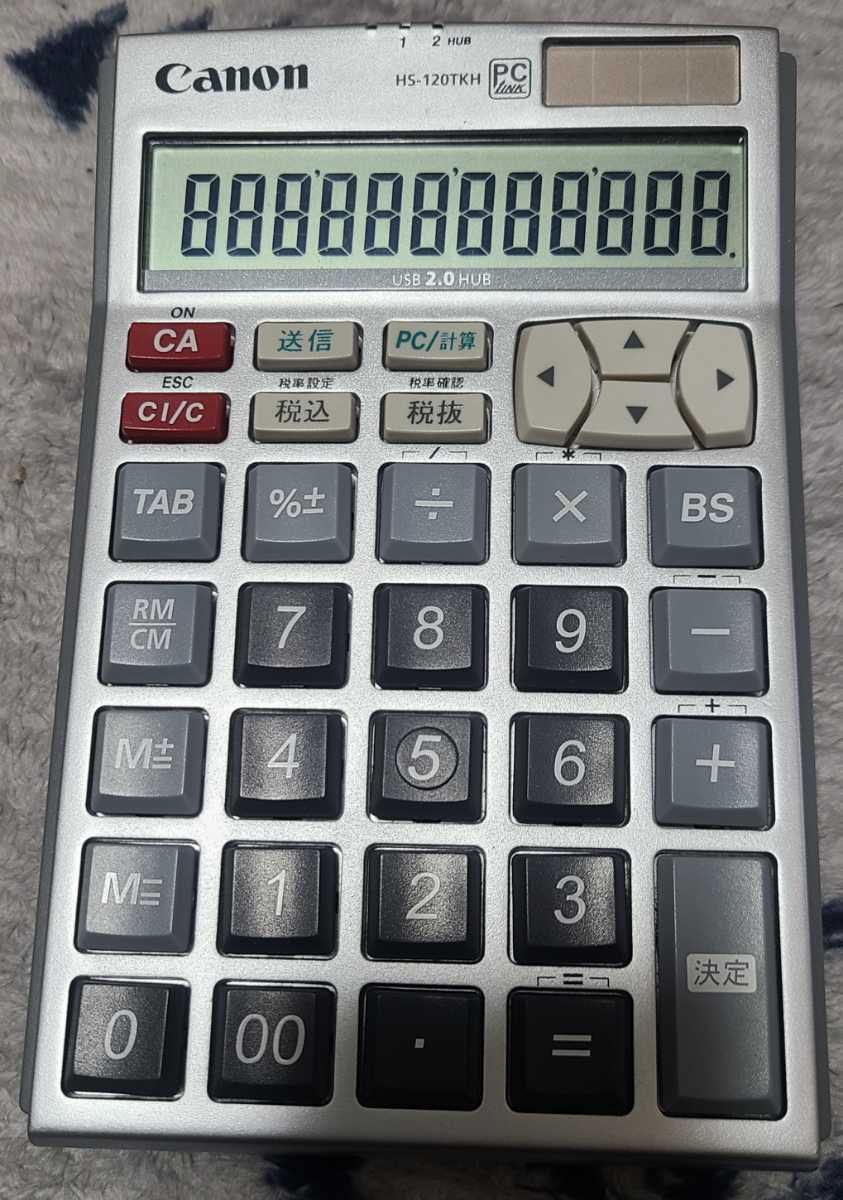 Canon 電卓 Pcリンク対応 Hs 1tks 電卓 売買されたオークション情報 Yahooの商品情報をアーカイブ公開 オークファン Aucfan Com
