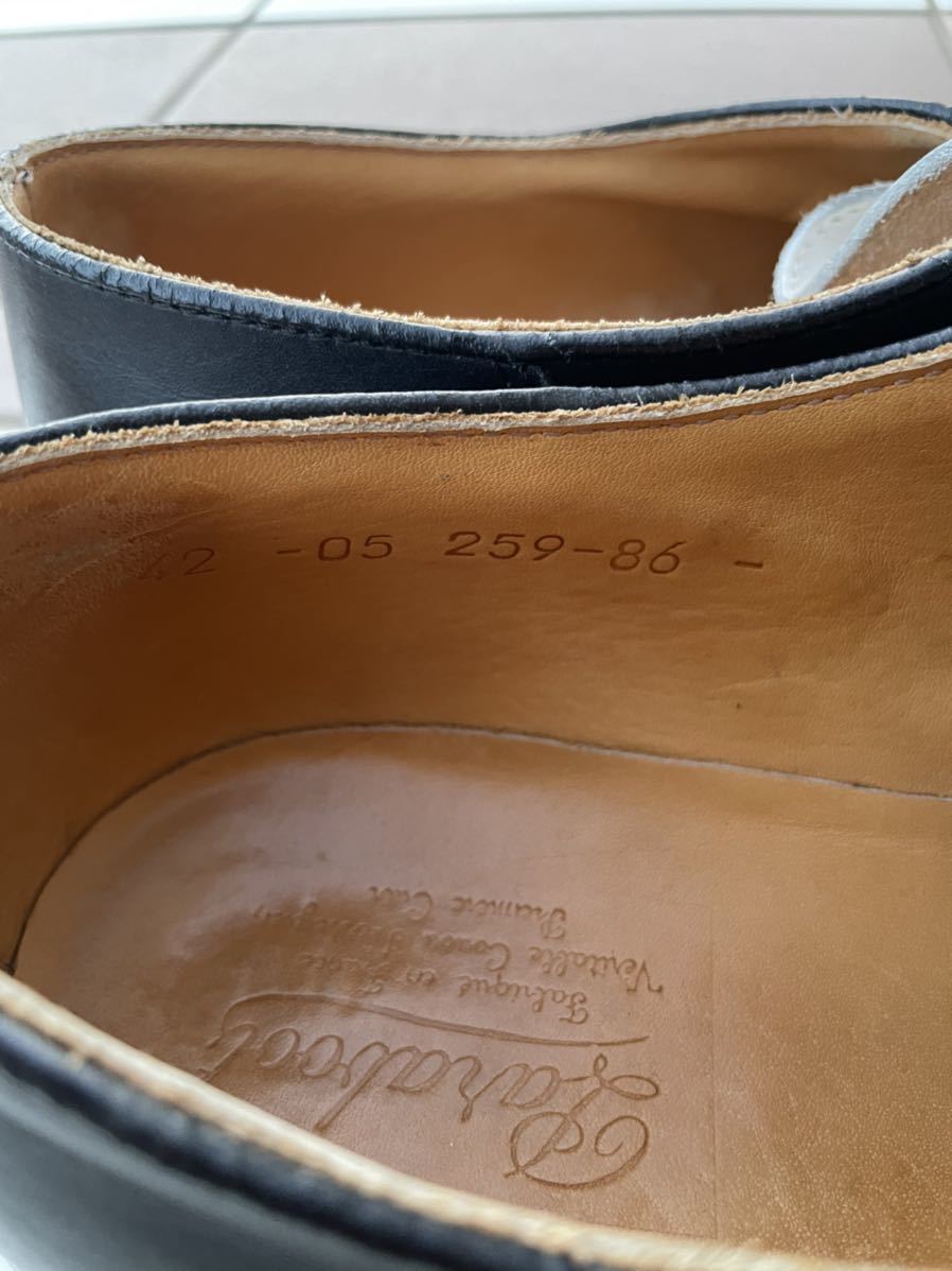 パラブーツ Paraboot ミカエル 白黒パンダカラー 希少ブロック体ロゴ 