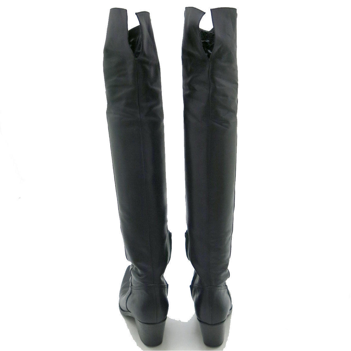 JUNYA WATANABE COMME des GARCONS ニーハイブーツ ブラック 