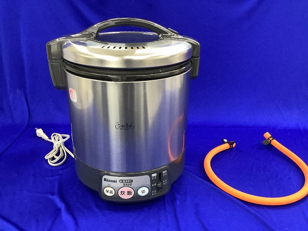 ガス炊飯器 LPガス RR-07MKT2 リンナイ 11年製 ガス炊飯器 LPガス RR-07MKT2 リンナイ 11年製 リンナイ ガス炊飯器