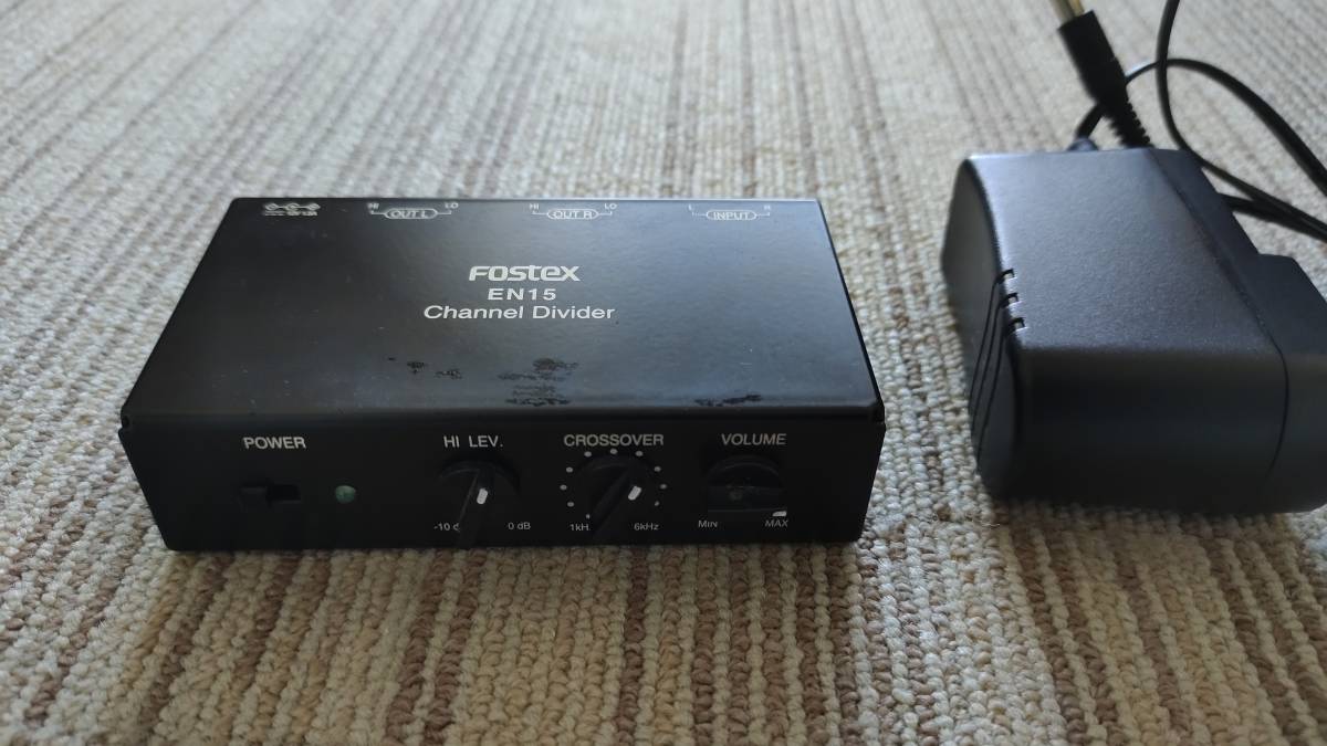 【本物保証，大得価】 FOSTEX チャンネルデバイダー EN15(FOSTEX)｜売買されたオークション情報、yahooの商品情報をアーカイブ公開 - オークファン FOSTEX
