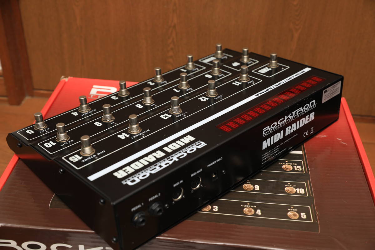 ROCKTRON(ロックトロン) Midi Raider RT1460 MIDIフットスイッチ