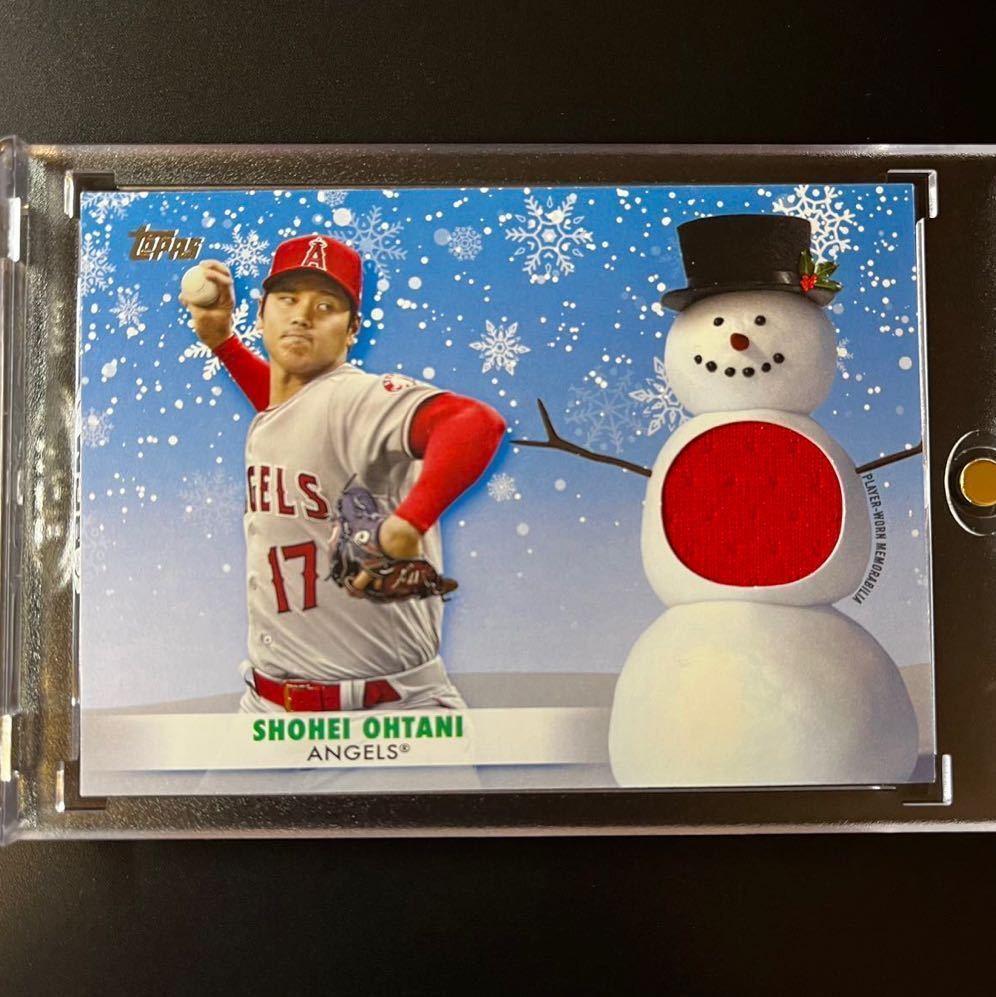大谷翔平 Topps 0 MLB - メルカリ Holiday Card HOLIDAY 大谷翔平の