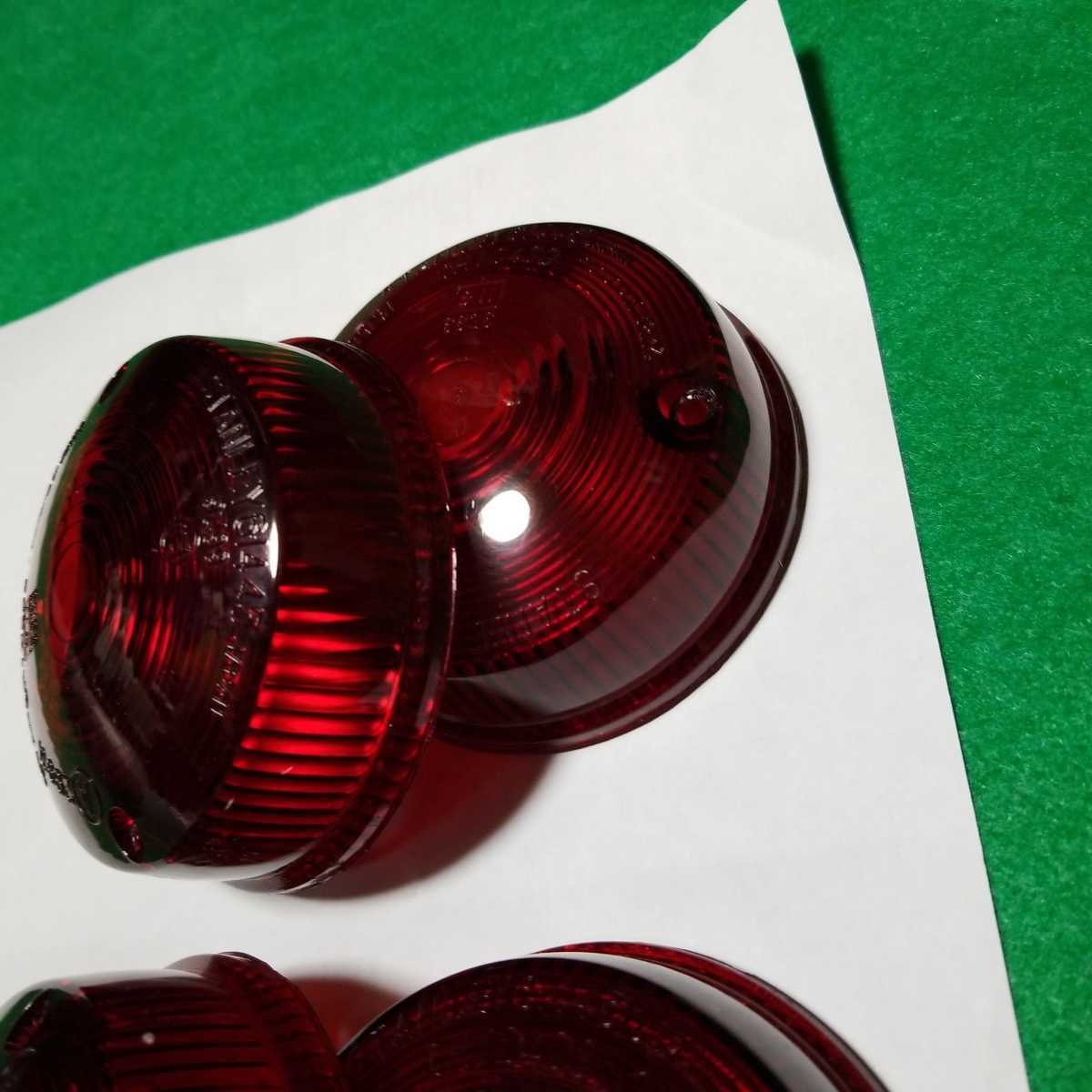 Z1Z2 スタンレー ウインカーレンズ 赤 カワサキZ1 マッハⅣ KZ D1 純正