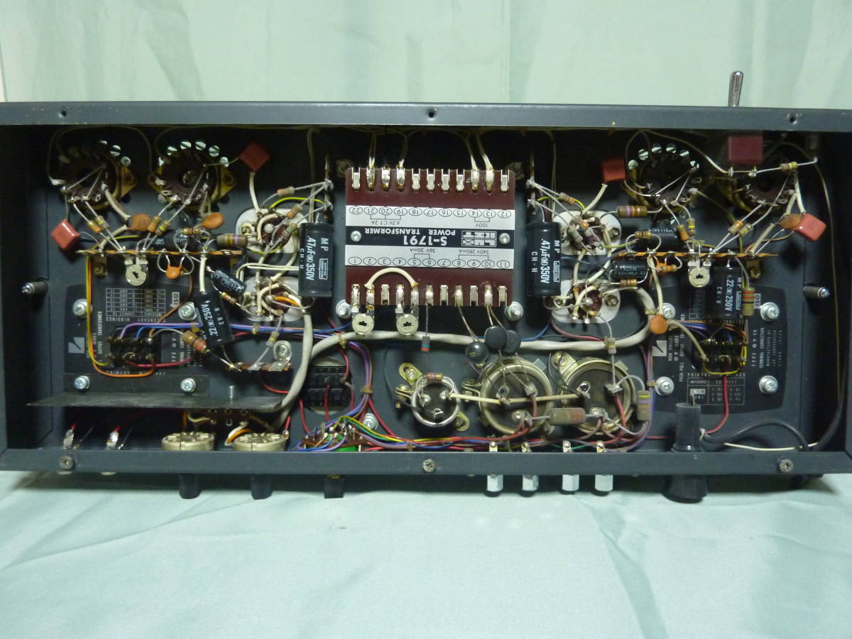 ラックスキット KMQ60 真空管アンプ 現状品 KMQ60 LUXKIT 真空管アンプ