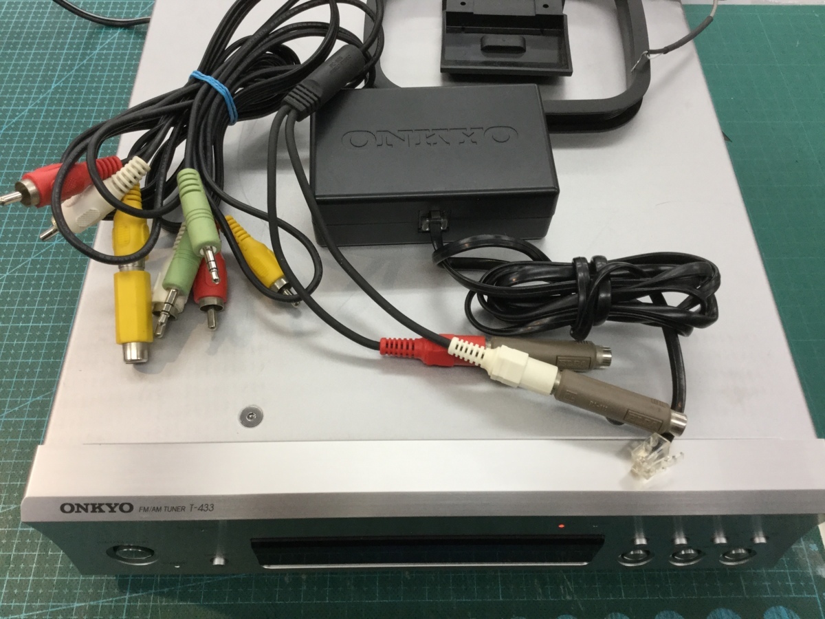 ONKYO T-433 FM⁄AM チューナー - A-933 プリメインアンプ 2台セット