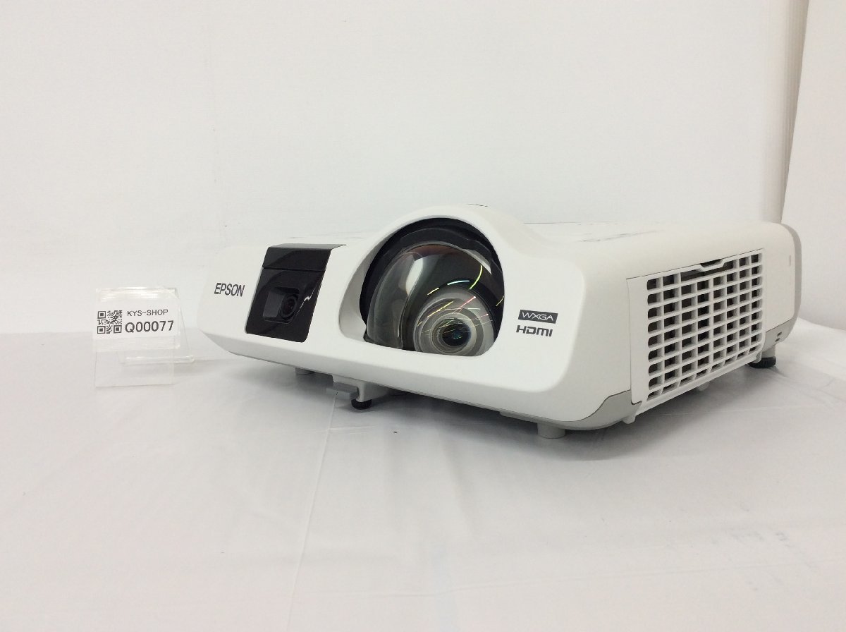 【爆買い，2025】 EPSON 液晶プロジェクター EB-536WT 3400lm ランプ点灯時間 684H