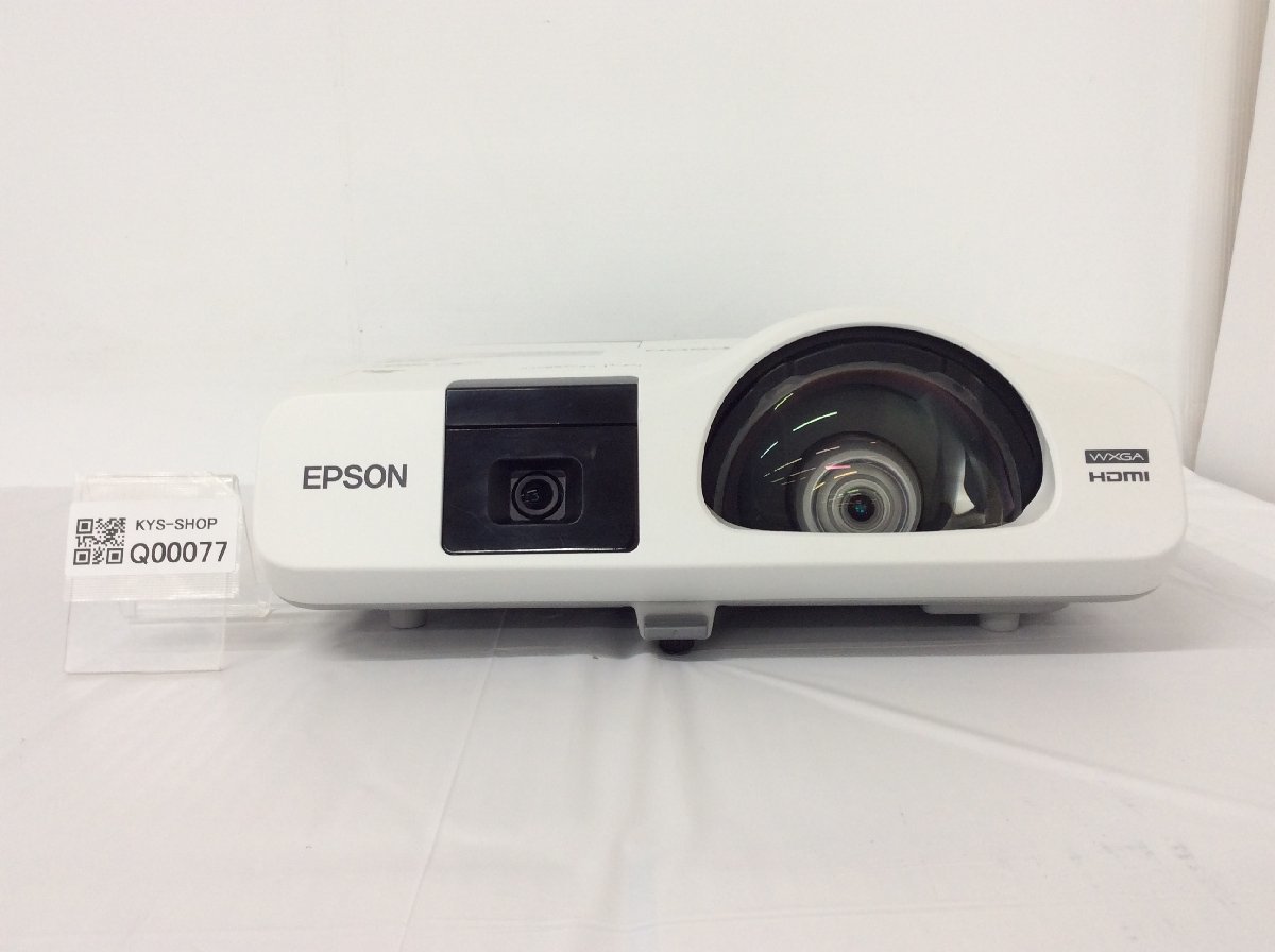 【爆買い，2025】 EPSON 液晶プロジェクター EB-536WT 3400lm ランプ点灯時間 684H