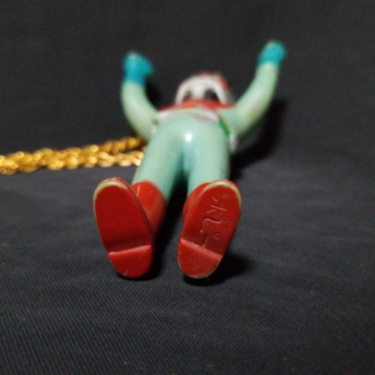 当時物 ポピー 仮面ライダー X エックス ペンダント 11.7cm(ソフビ