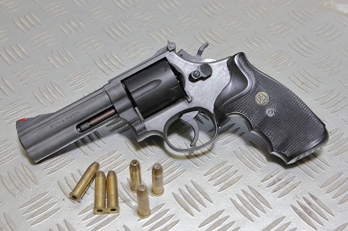 マルシン S＆W M586 ヘビーウエイトモデル パックマイヤーグリップ 