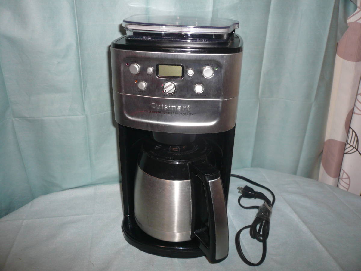 Cuisinart 12カップ ミル付き コーヒーメーカー 2022年製 生活家電
