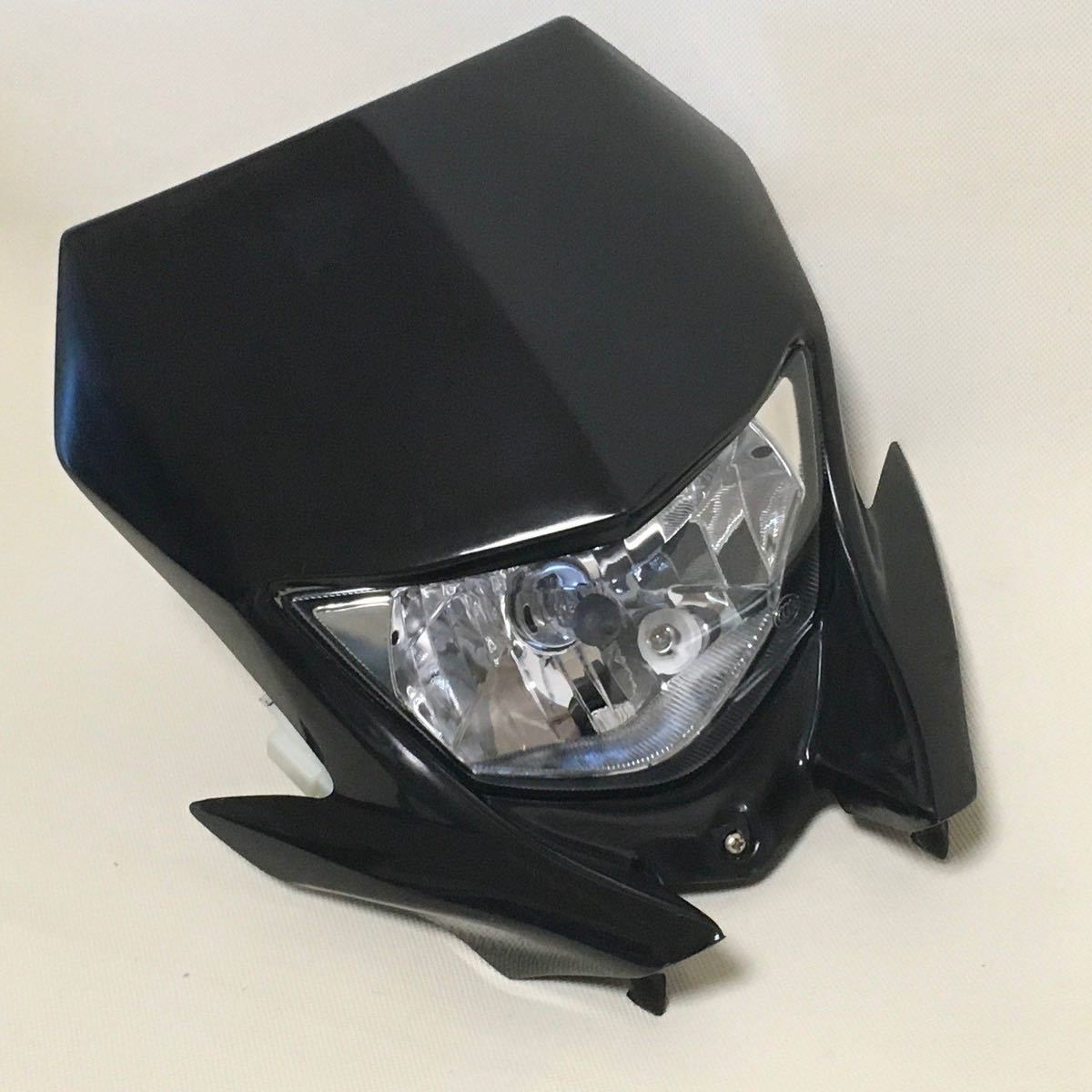 Drip Racing Products WR250X・R用 黒ゲルFRP ライトカウルセット