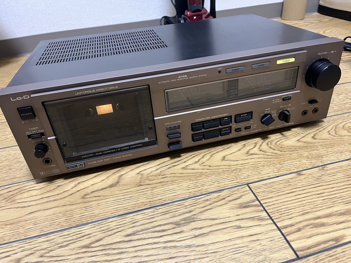 Lo-D D-1100MB のカセットデッキコレクション オーディオ機器 カセット